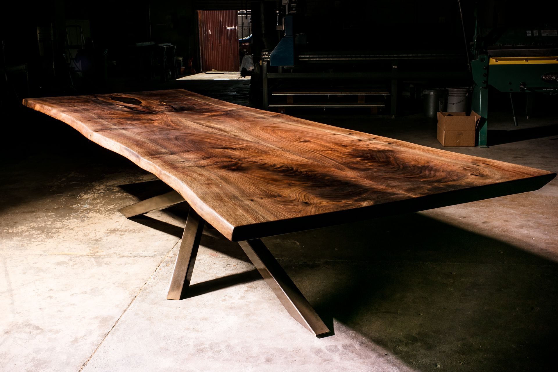 4x12ft Walnut Live Edge Dining Table/Conference Table 4