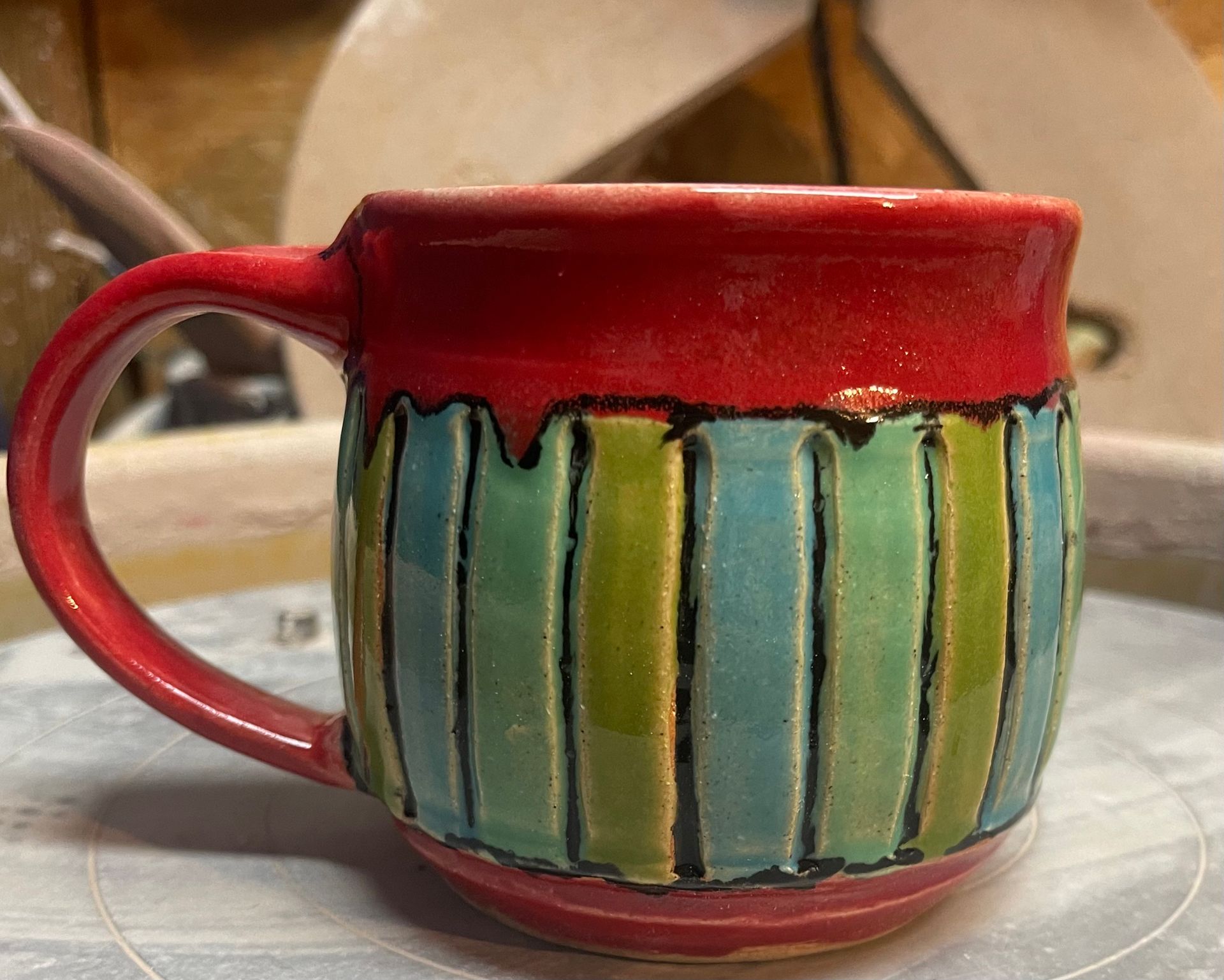 Custom Hand Painted Mug 4