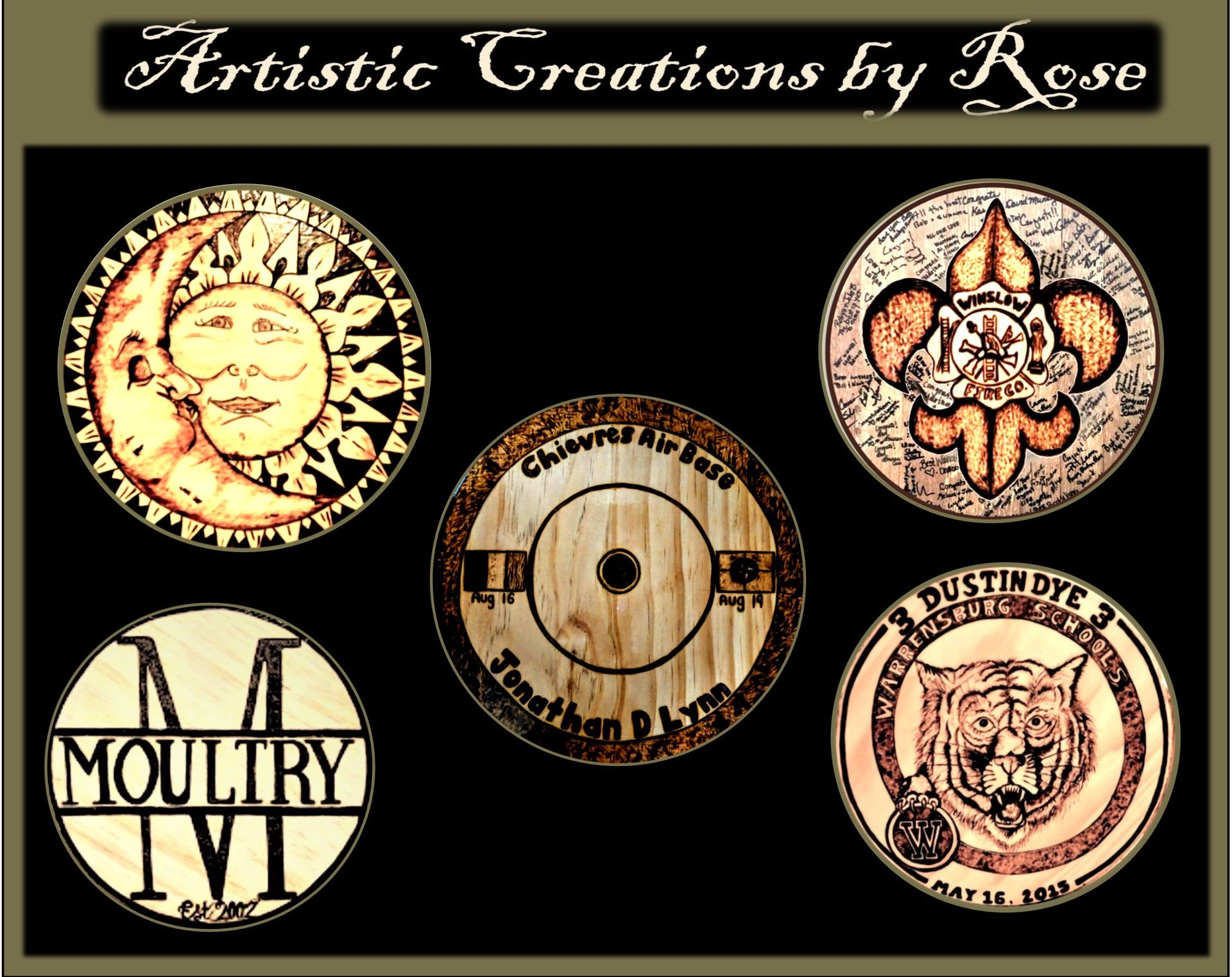 Wood Burned Art - Tree - Husband Gift - Wood Anniversary - 5 Year Anniversary - Plaques - Wall Art 6