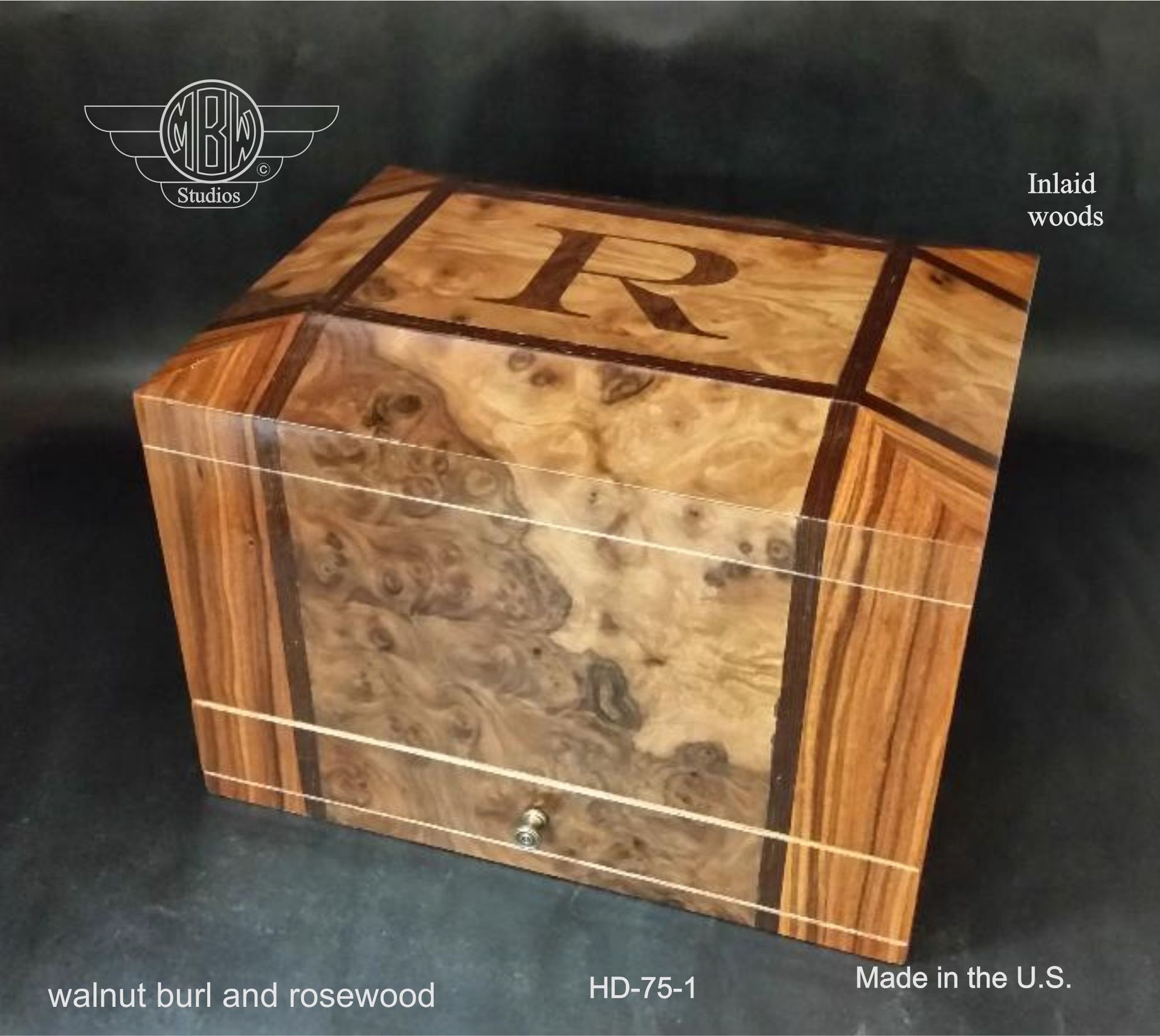 Humidor Handcrafted In The U.S. Hd75-1 1