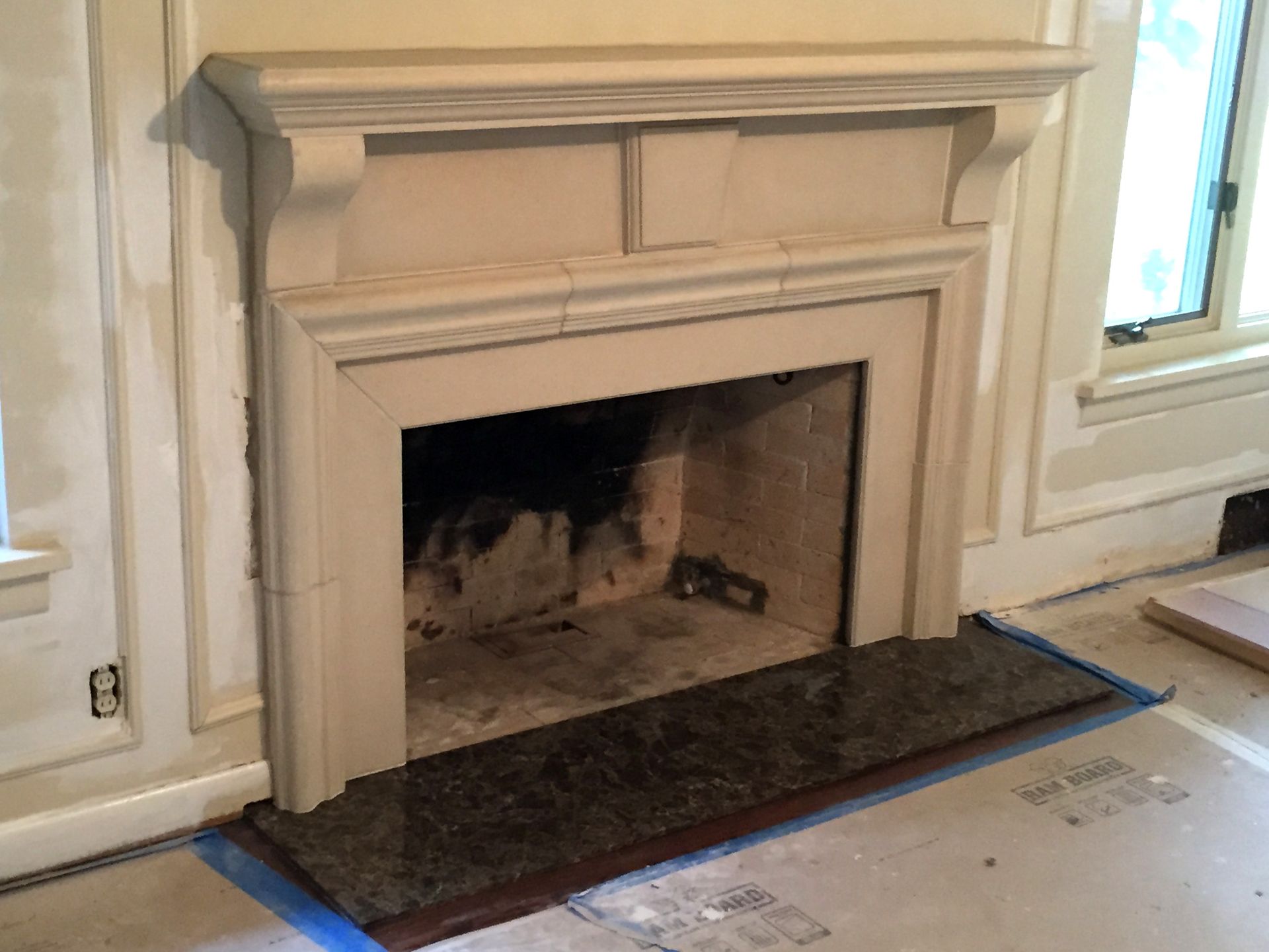 Concrete Fireplace Mantels 4 