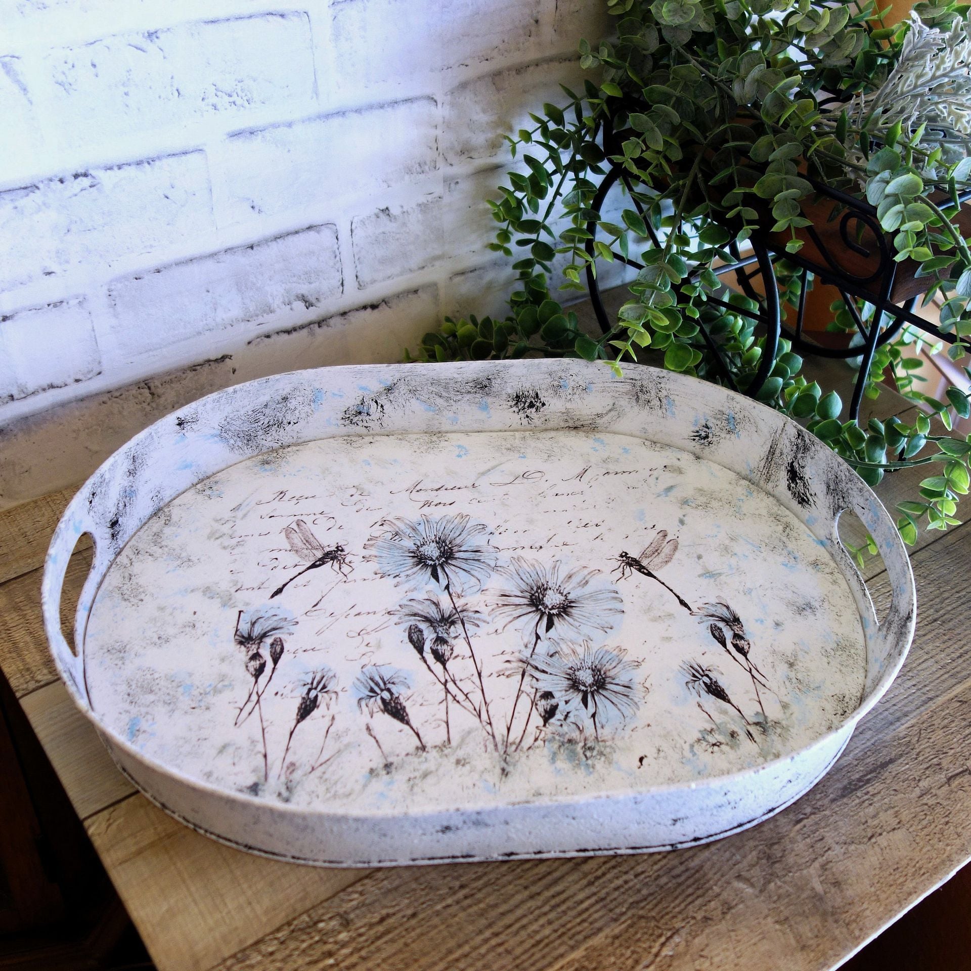 Dragonfly Decor Dragonfly Perfume Tray Vanity Tray Jewelry Tray 5 