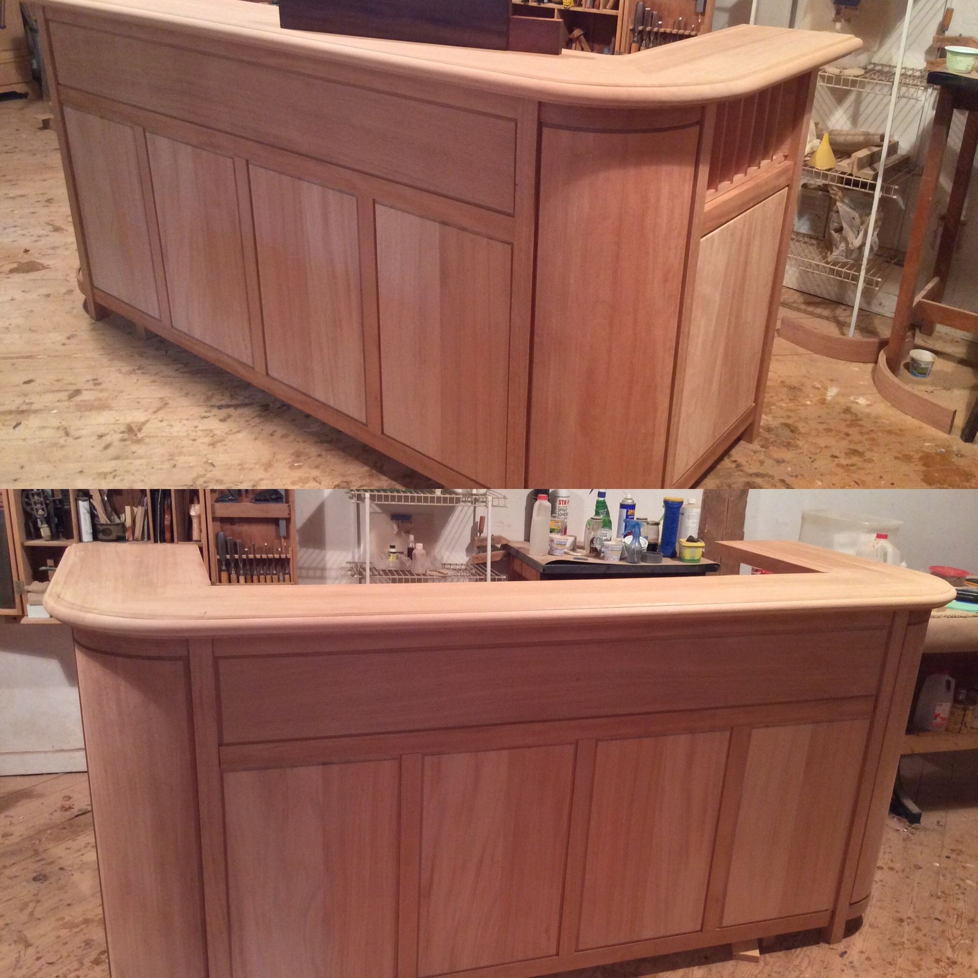 Eight Foot Reception Desk 4 