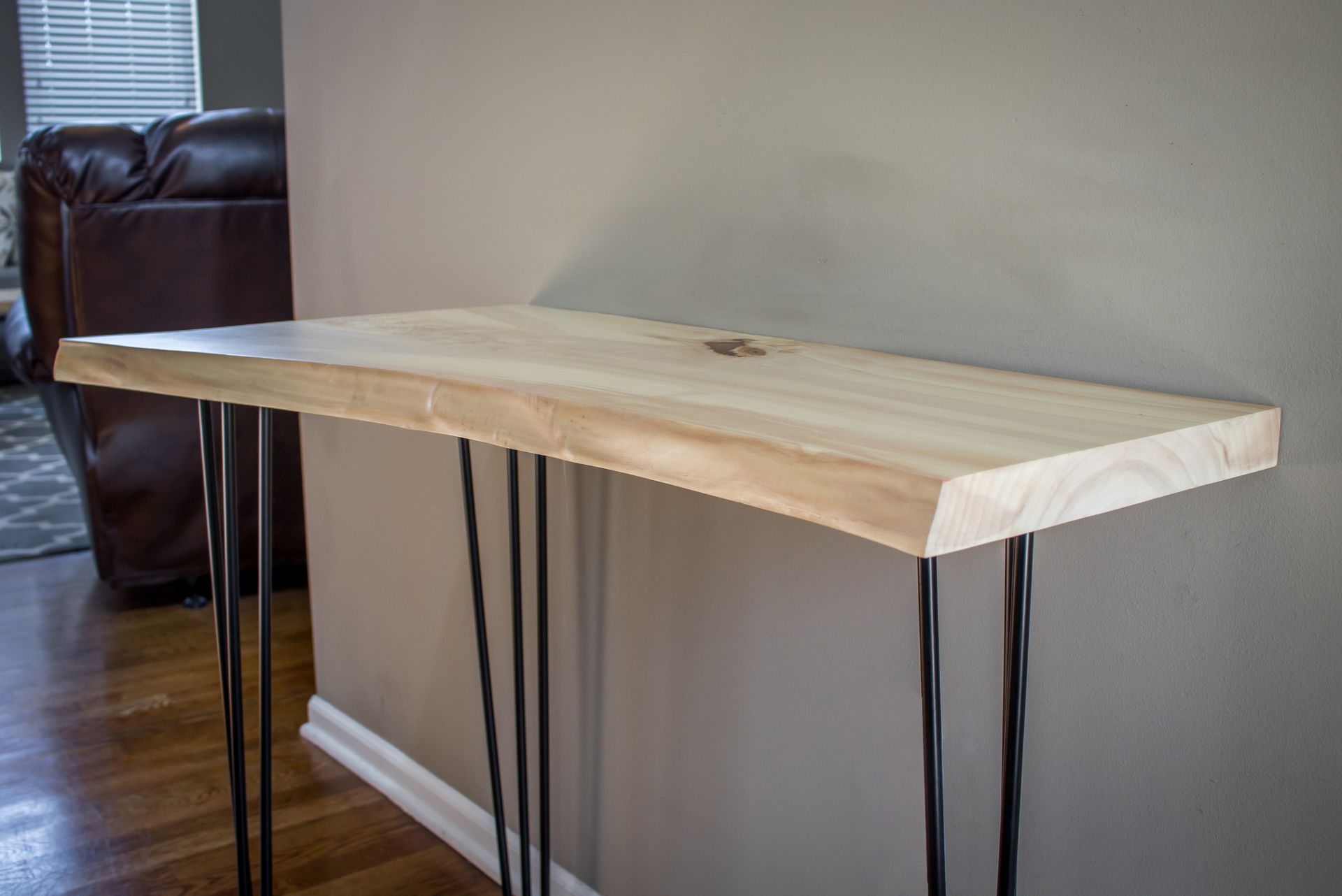 Live Edge Sofa Table/Console Table