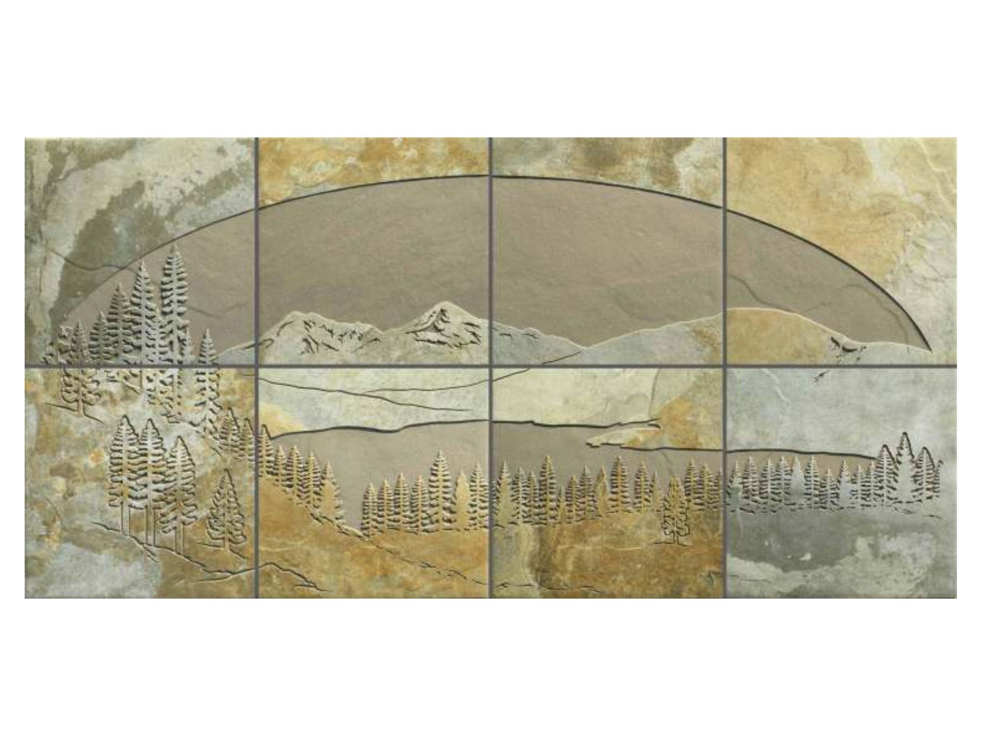 Porcelain Tile Mural Of Lake Dillon 6 