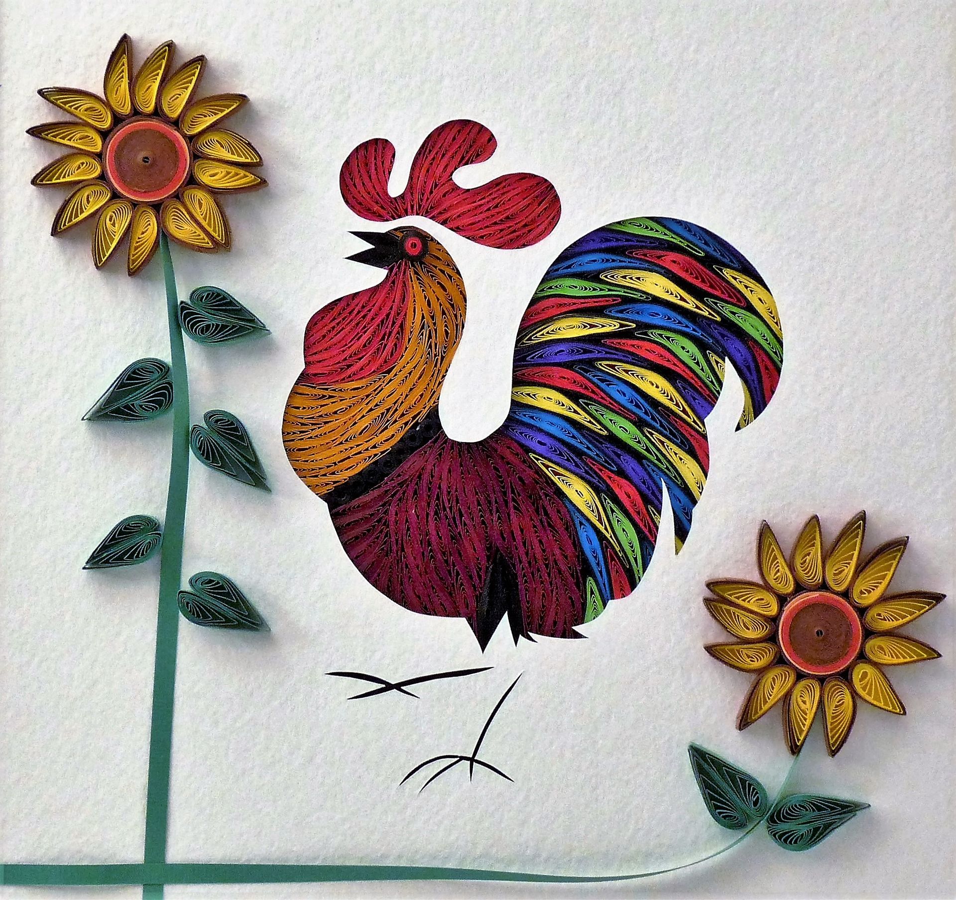 Quilled Folk Art Designs 3 