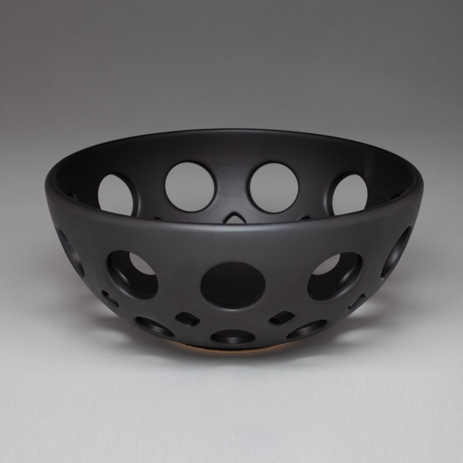 Round Pierced Ceramic Fruit Bowl 2 
