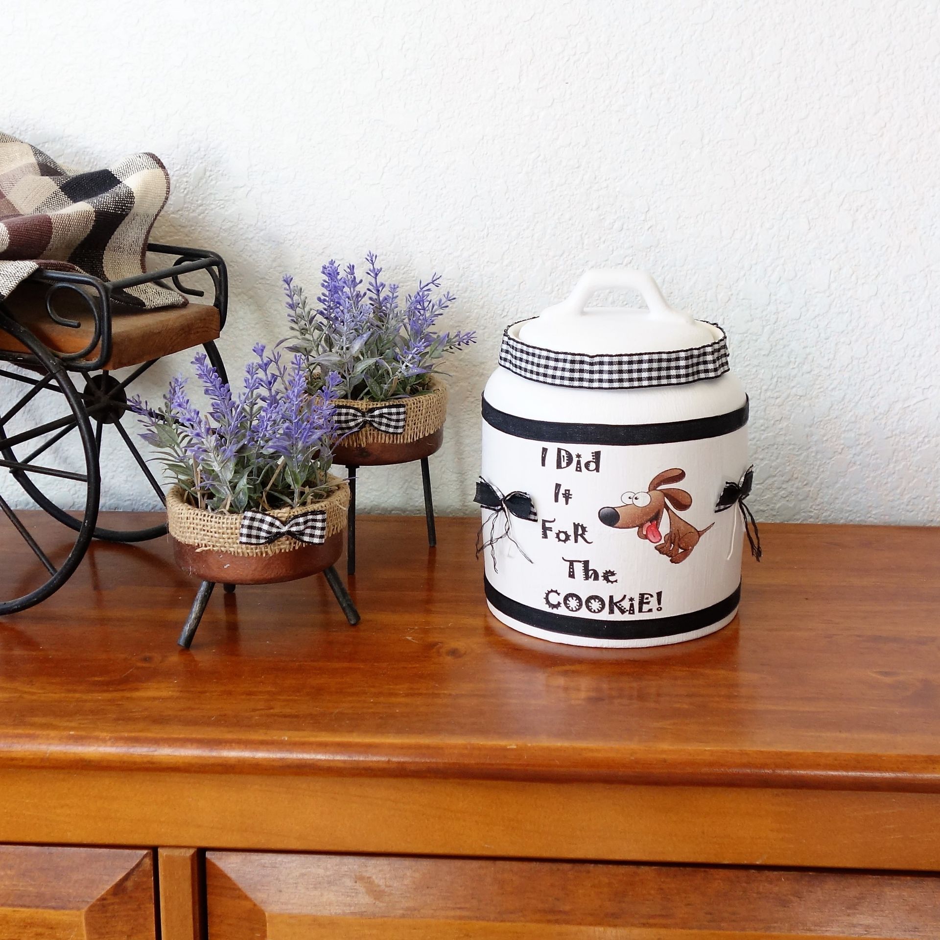Pet Humor Dog Treat Jar, Dog Biscuit Jar, Dog Cookie Jar 4 