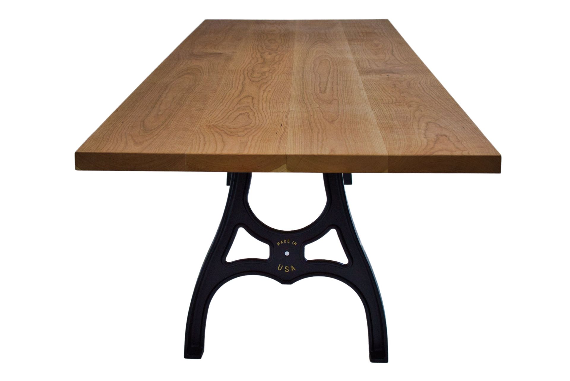 Cherry Farmhouse Dining Table, Rustic Wood Dining Table, Modern Dining Table 2