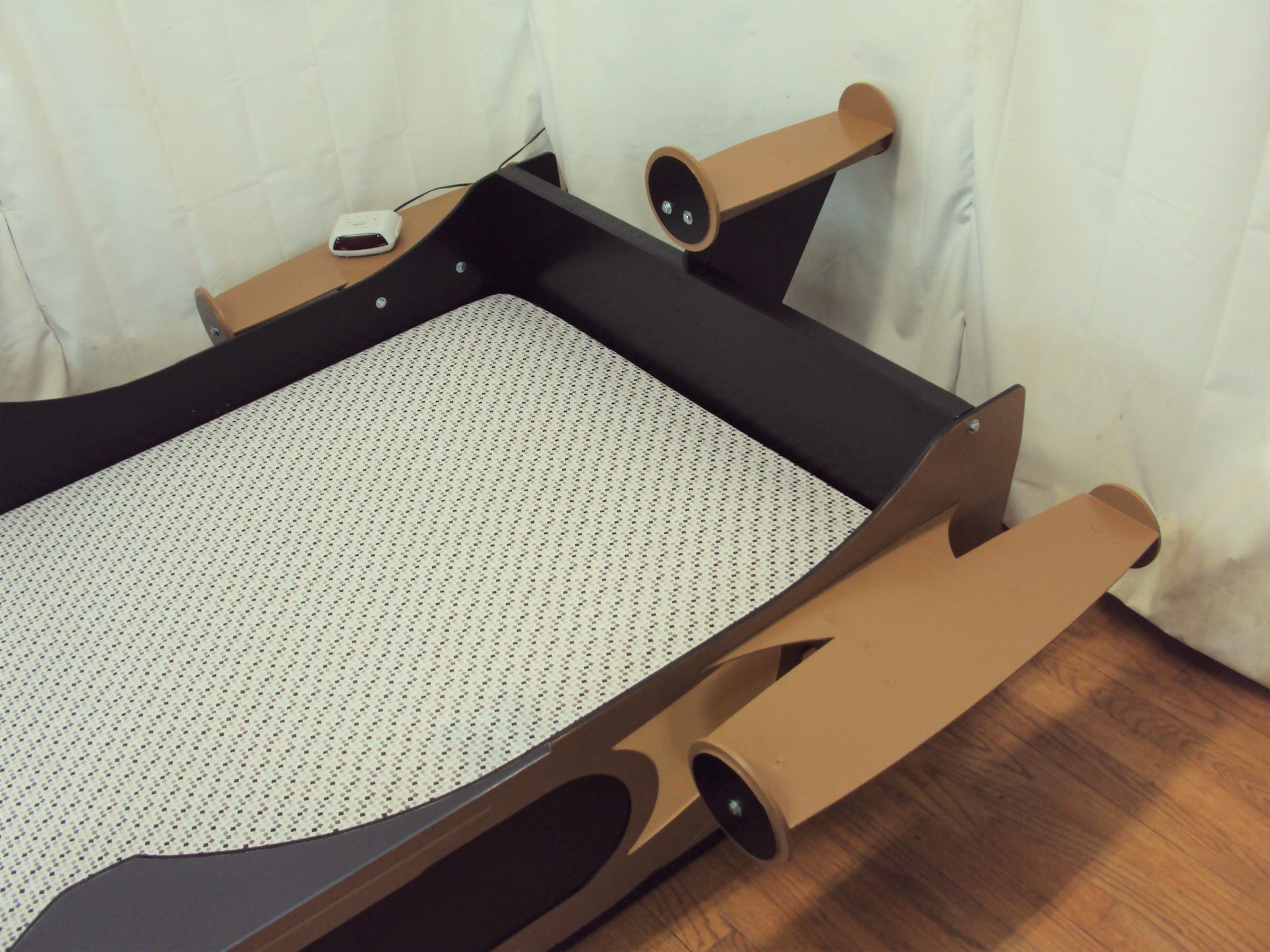 X-34 Landspeeder Twin Kids Bed Frame - Handcrafted - Space Themed Children's Bedroom Furniture 5 