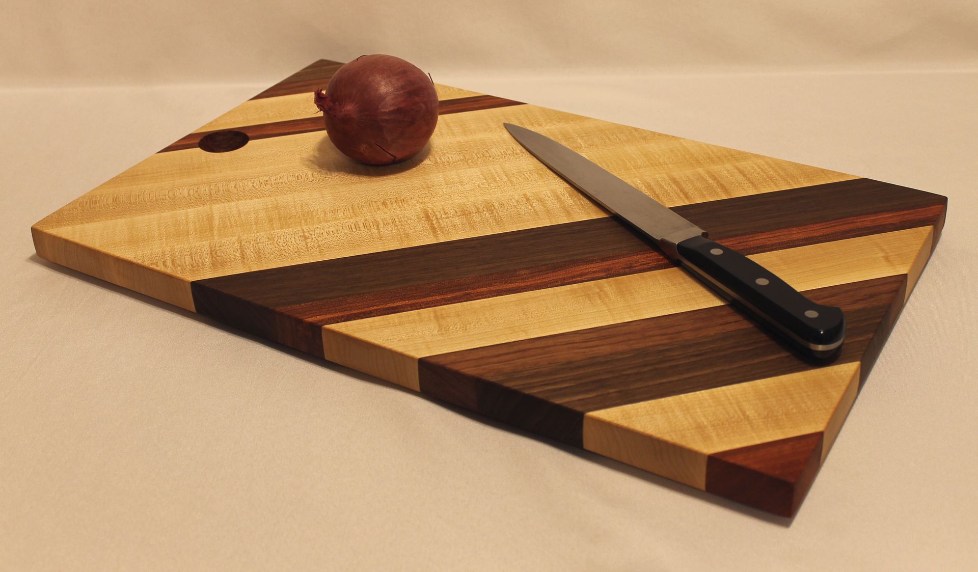 Cutting Board Of Four Woods