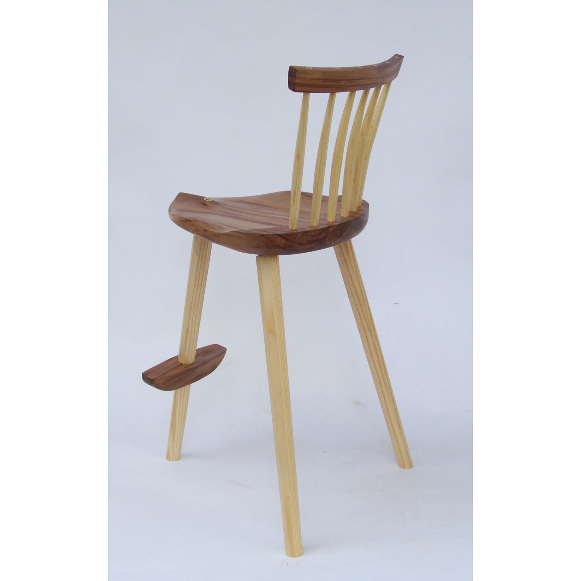 Solid Wood Stool 4 