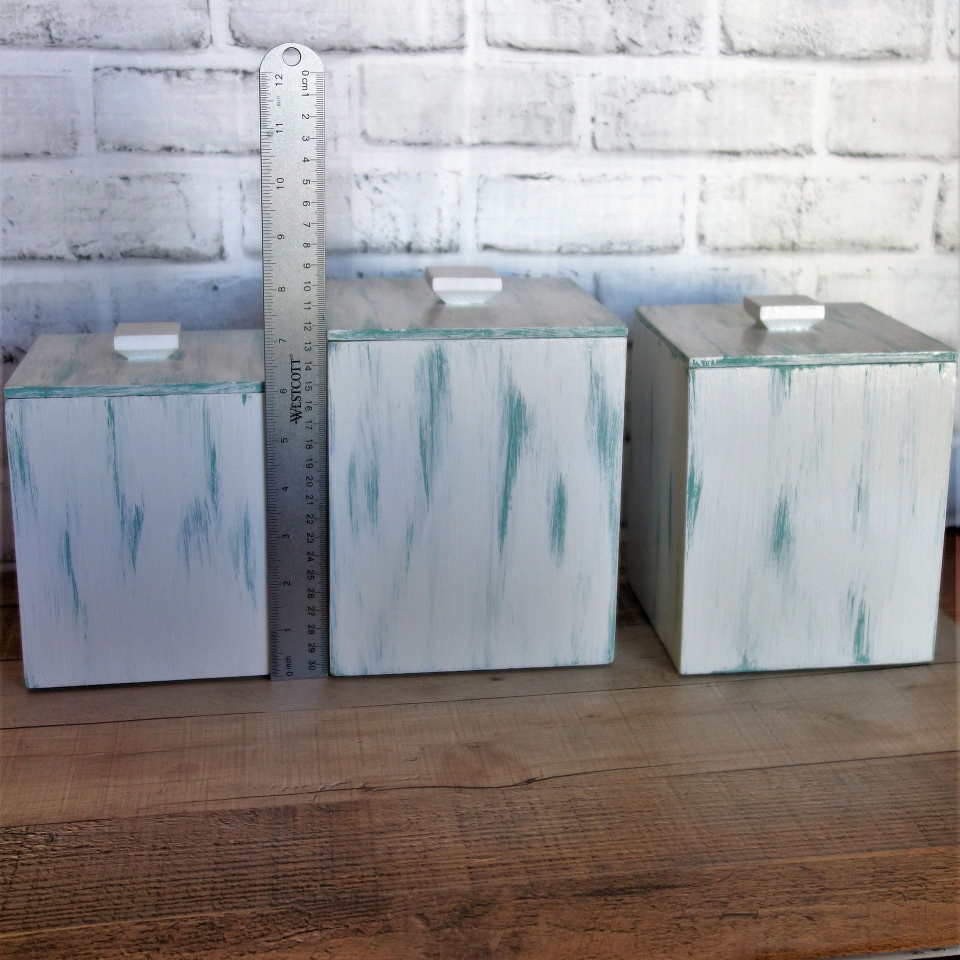 Coastal Canister Set Ocean Canister Set Beach Canister Set 2 