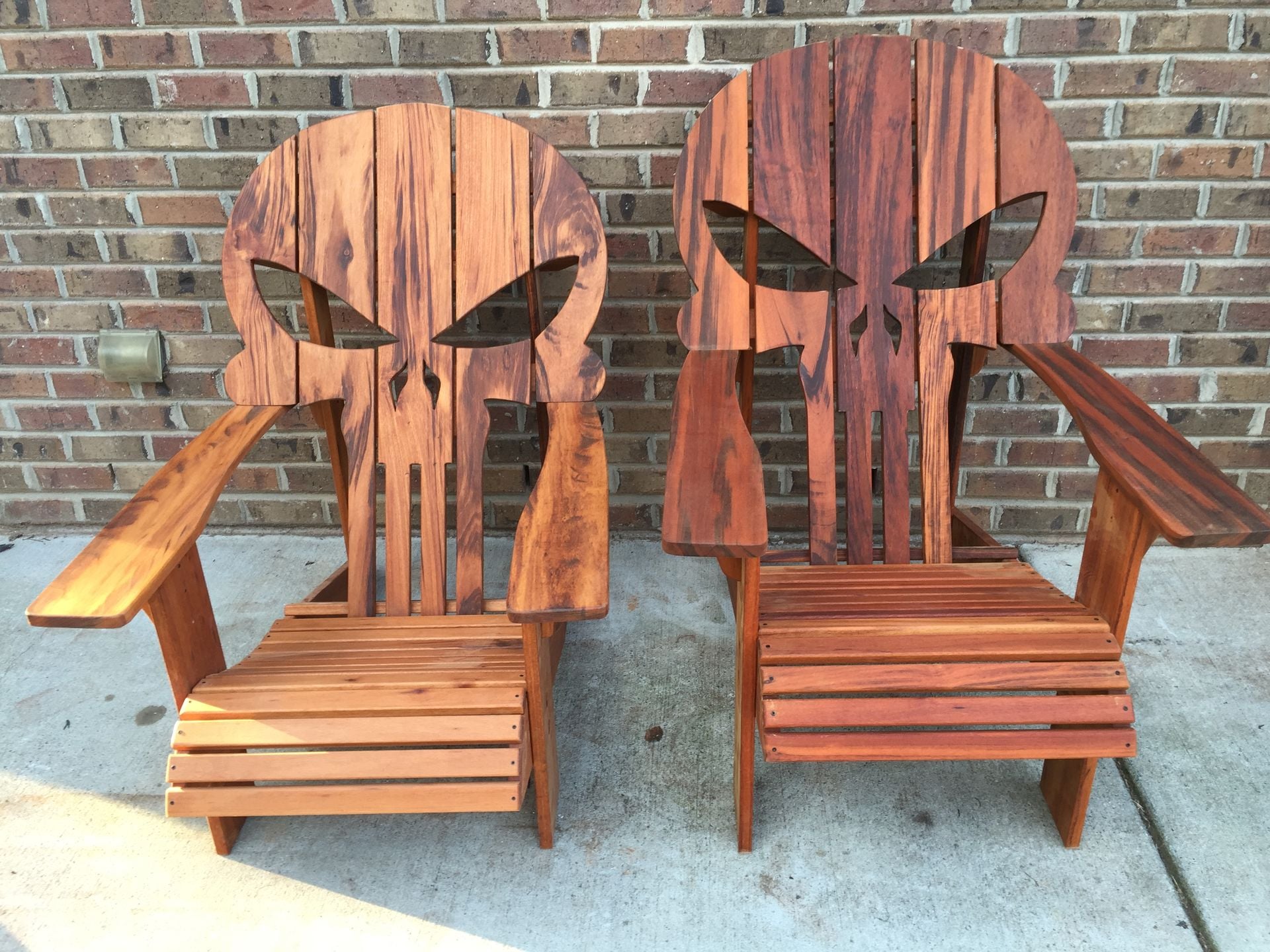 Skull Adirondack Chair 5 