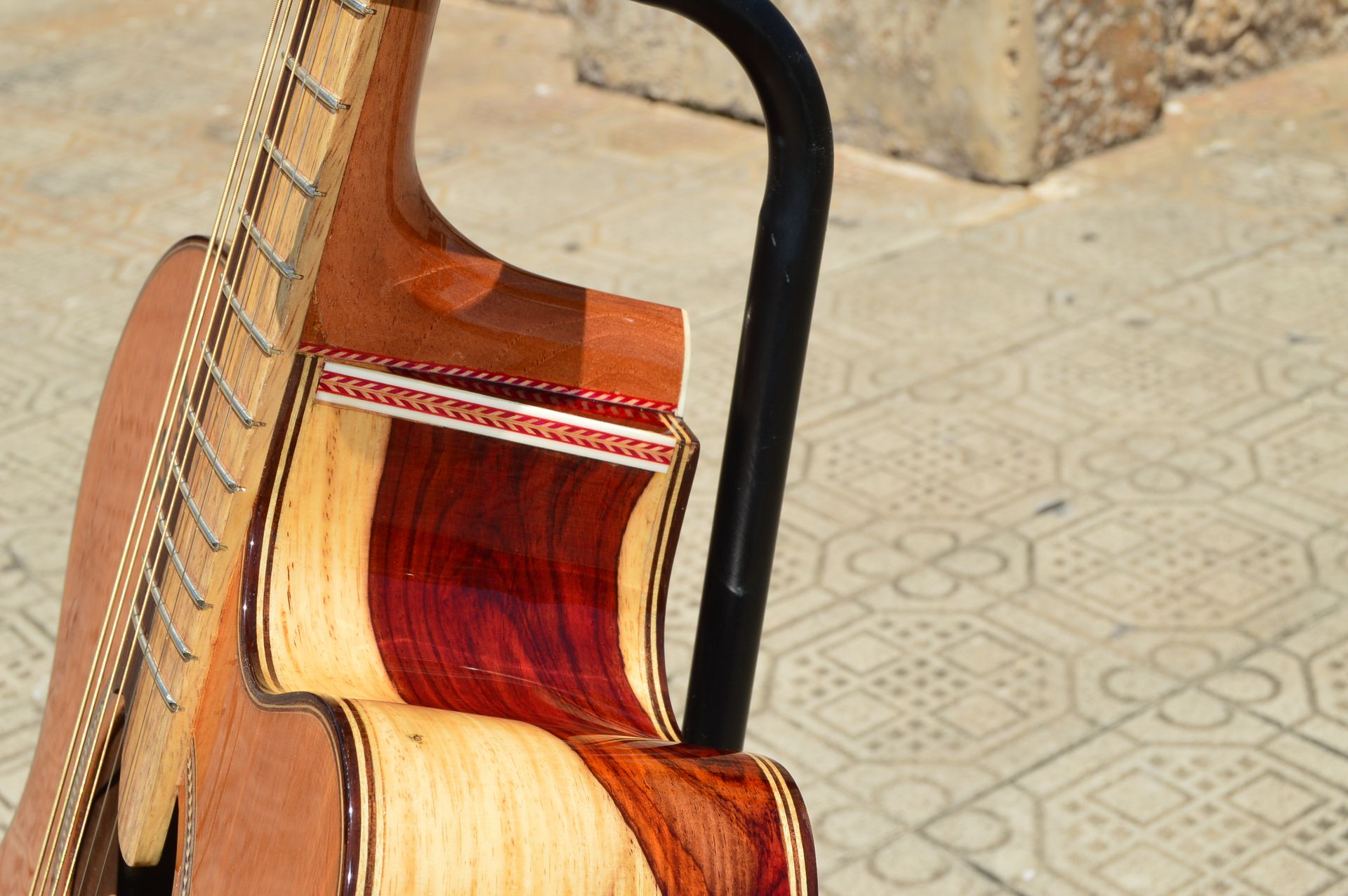 Pinol Guitars And Ukuleles Solid Cocobolo Rosewood  Body/Mahogany Top (Free Shipping) 5 