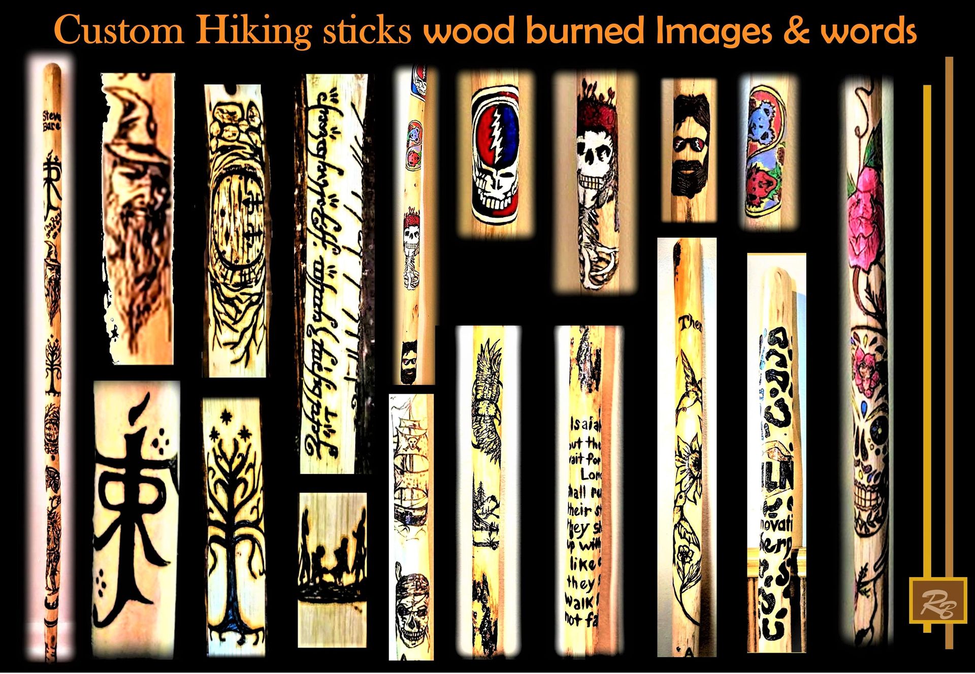 Cane, Walking stick, Hand Painted Walking Canes, Custom, Painted, Canes, Made With Your Image Ideas 6 