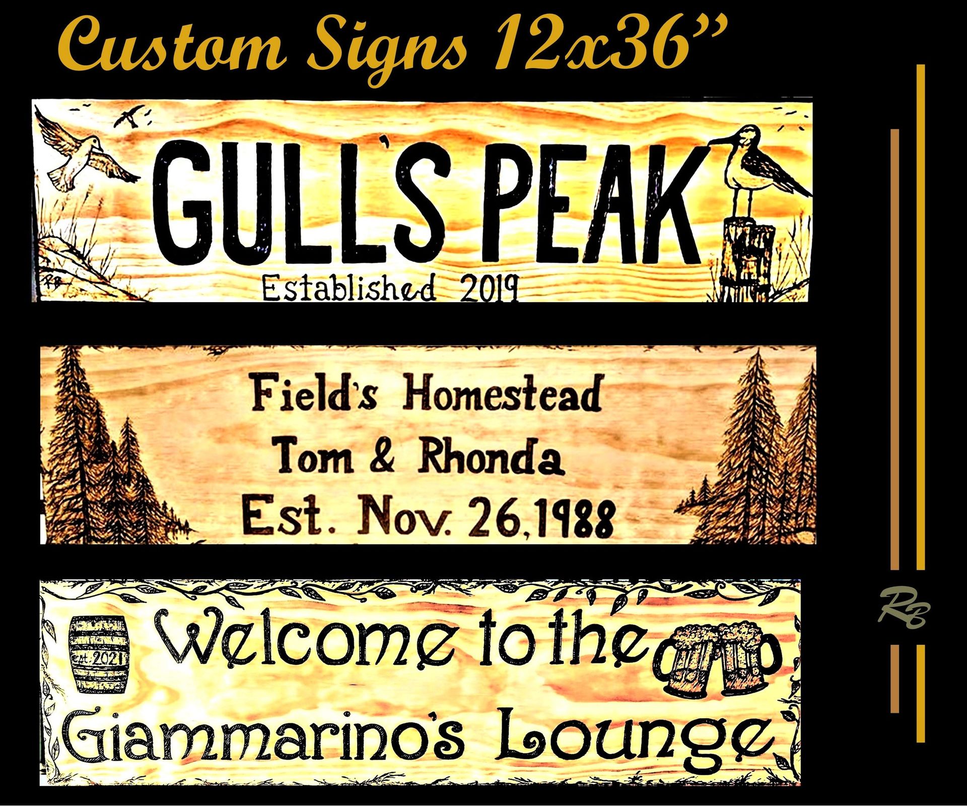 Custom sign, signs, custom, wood sign, plaques, Sports memorbilia 3 