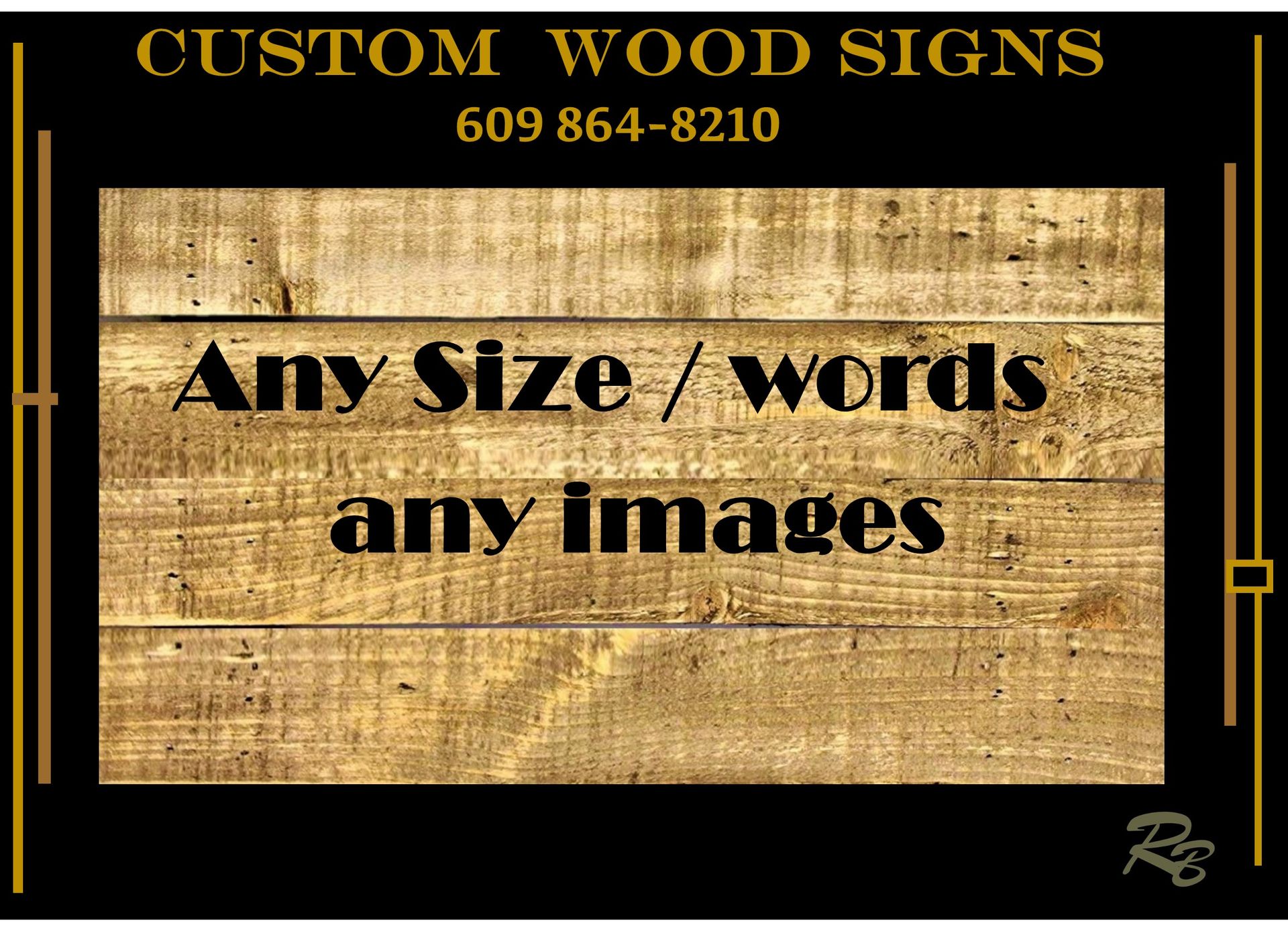 Wood Signs, Custom, Multi Board, Personalized