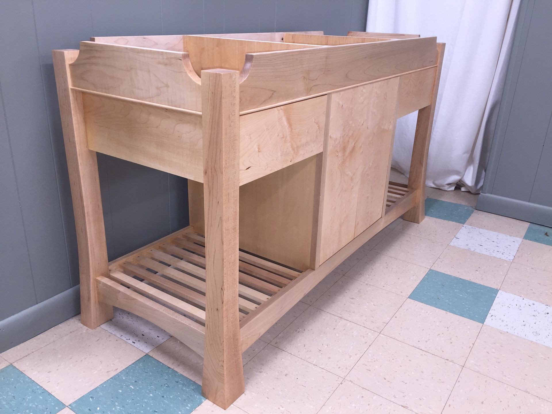 Japanese Inspired Master Bath Vanity 2 