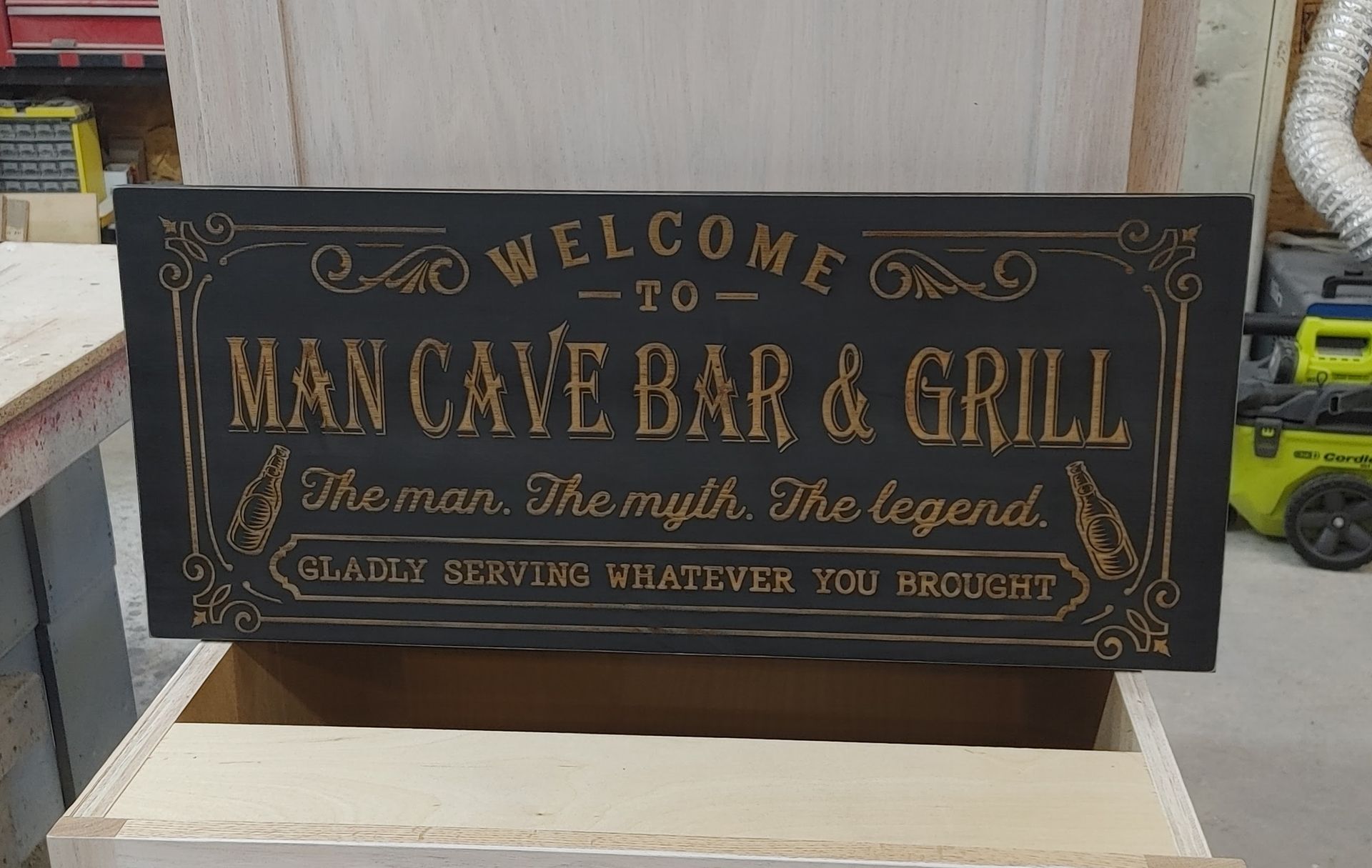 Wall Sign, Four Sizes- 5.5"X12" $25.50, 7.5"X16.5" $42.00, 9.5"X21" $58.50, 11.5"X26" $75.00 4 