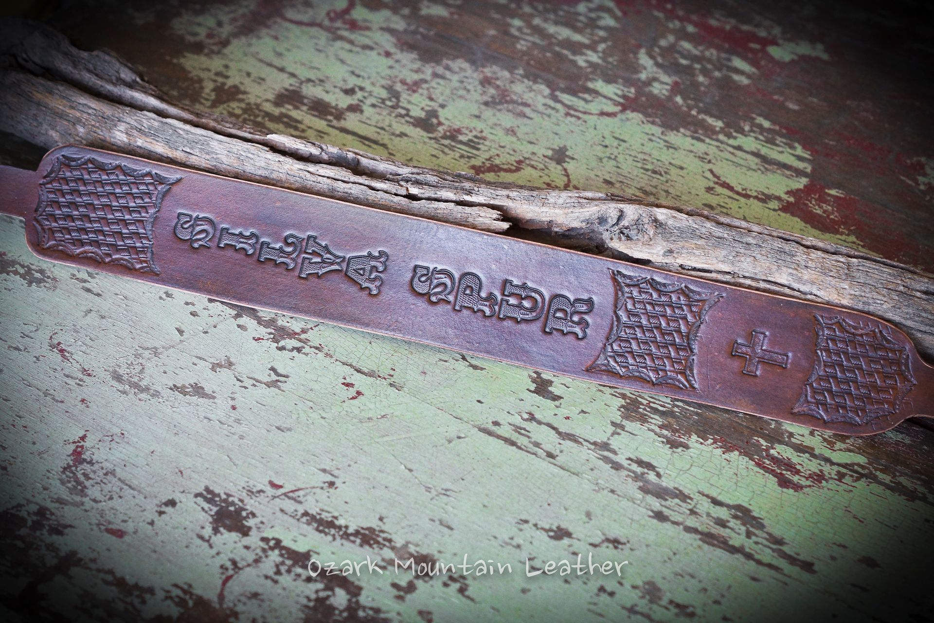 Customized Vegetable Tanned Leather Rifle Sling Or Gun Sling Hand Tooled Slim Style. 6 