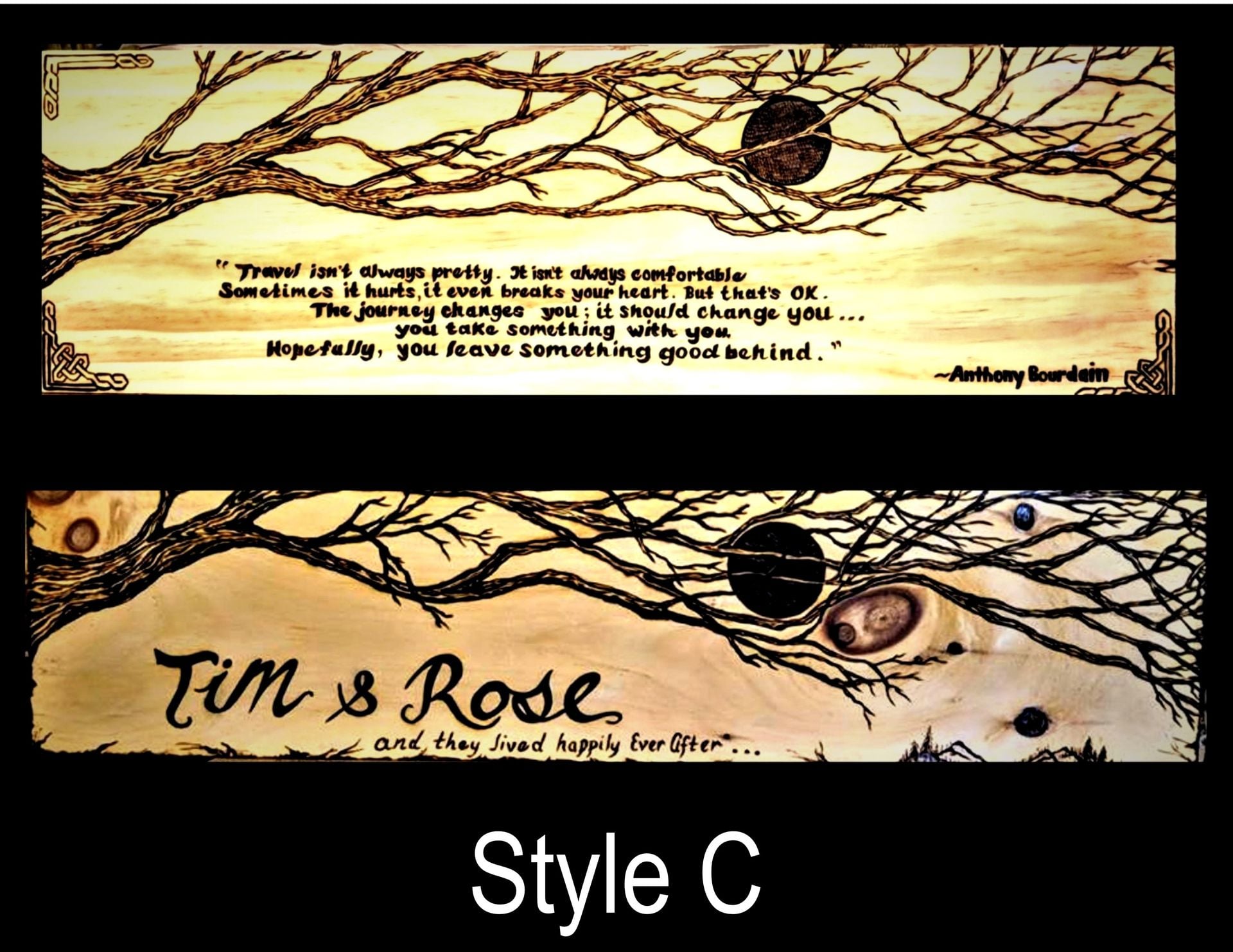 Wood, Sign, Any Image, Words, Wood Burned