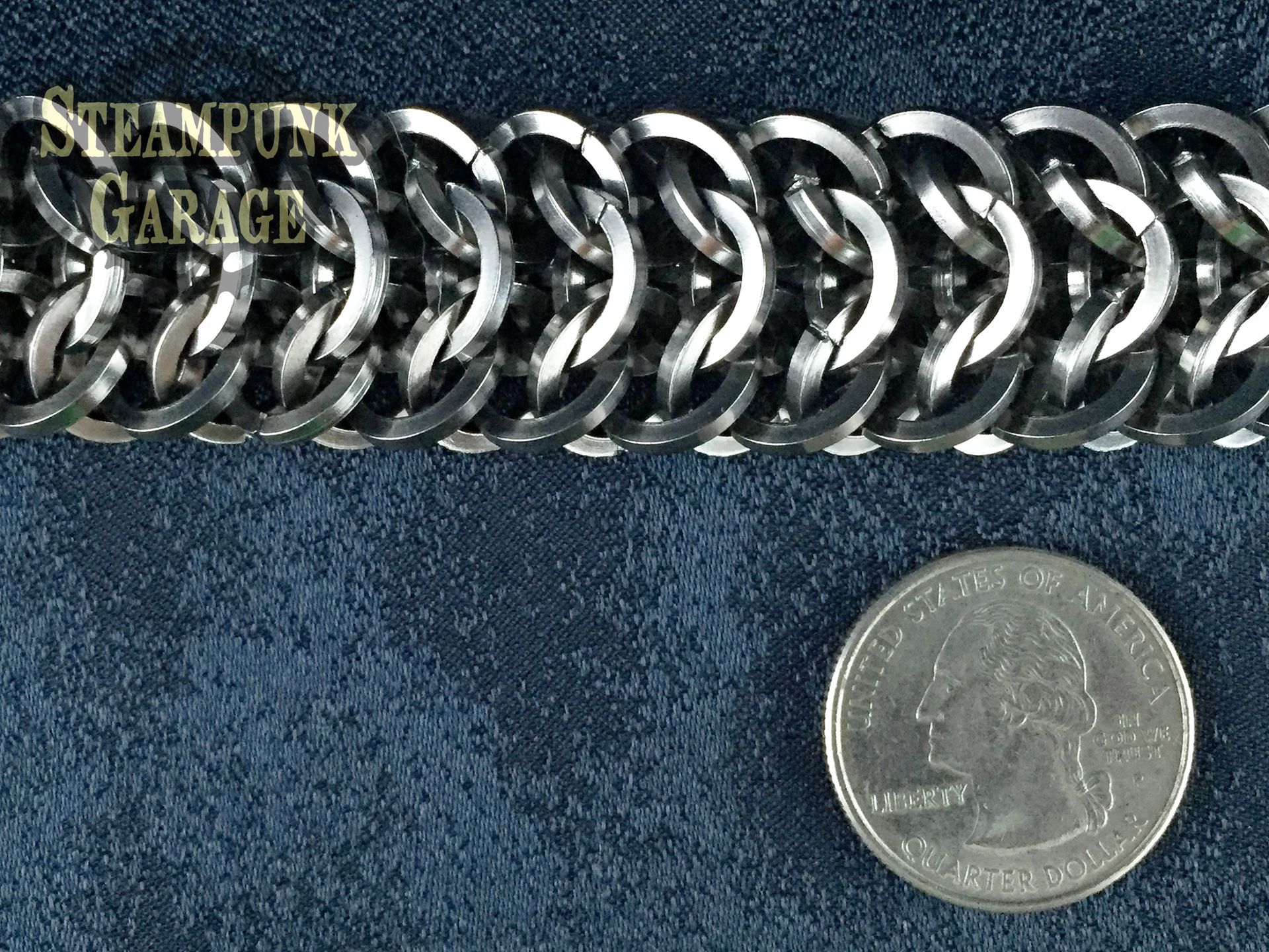 Wallet Chain - Extreme Heavy Duty - Square Wire Stainless Steel 3