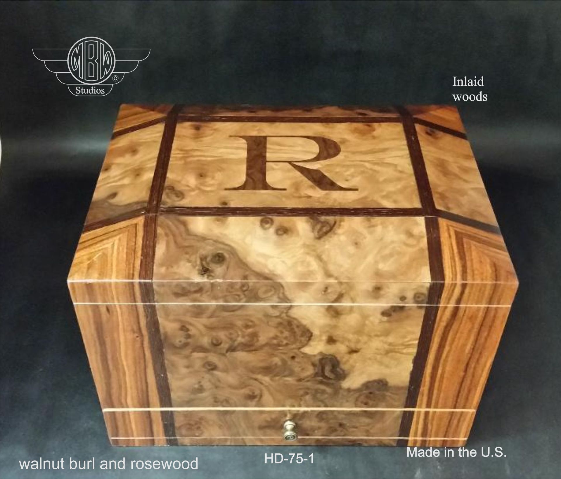 Humidor Handcrafted In The U.S. Hd75-1 2