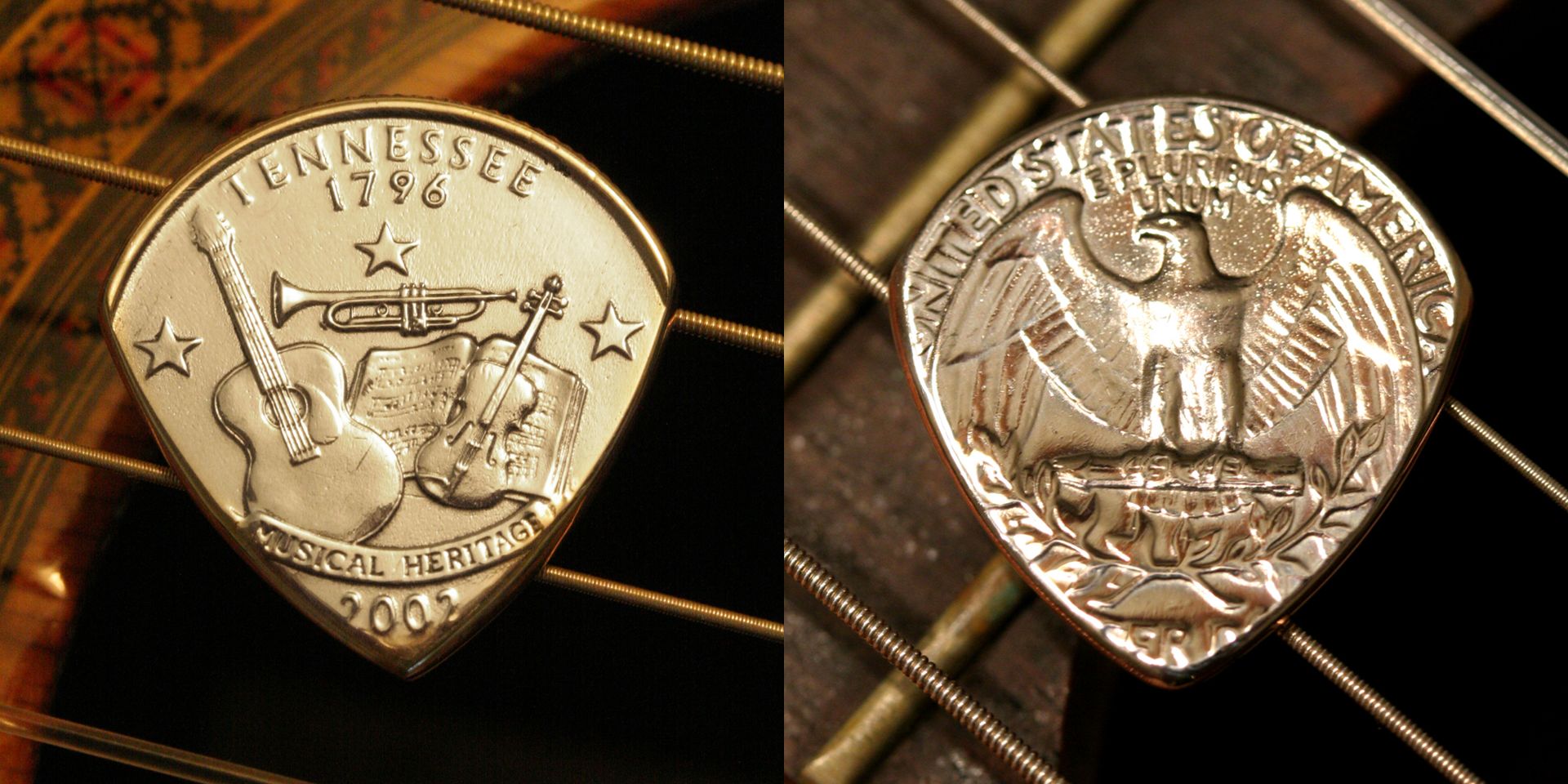 Custom Set Of 3 Picks: Ky, Tn, 1973