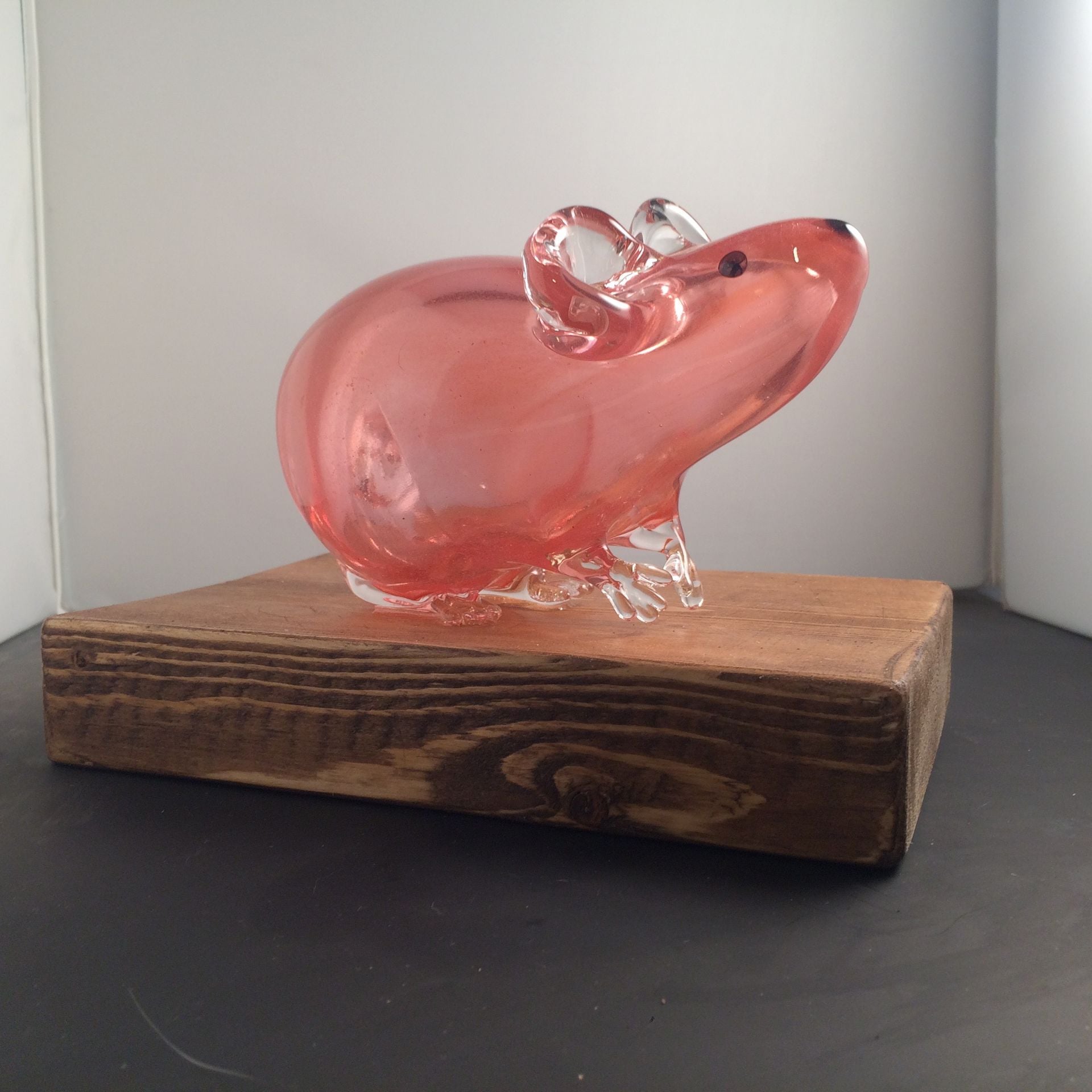 Glass Hand Blown Lab Rat 6