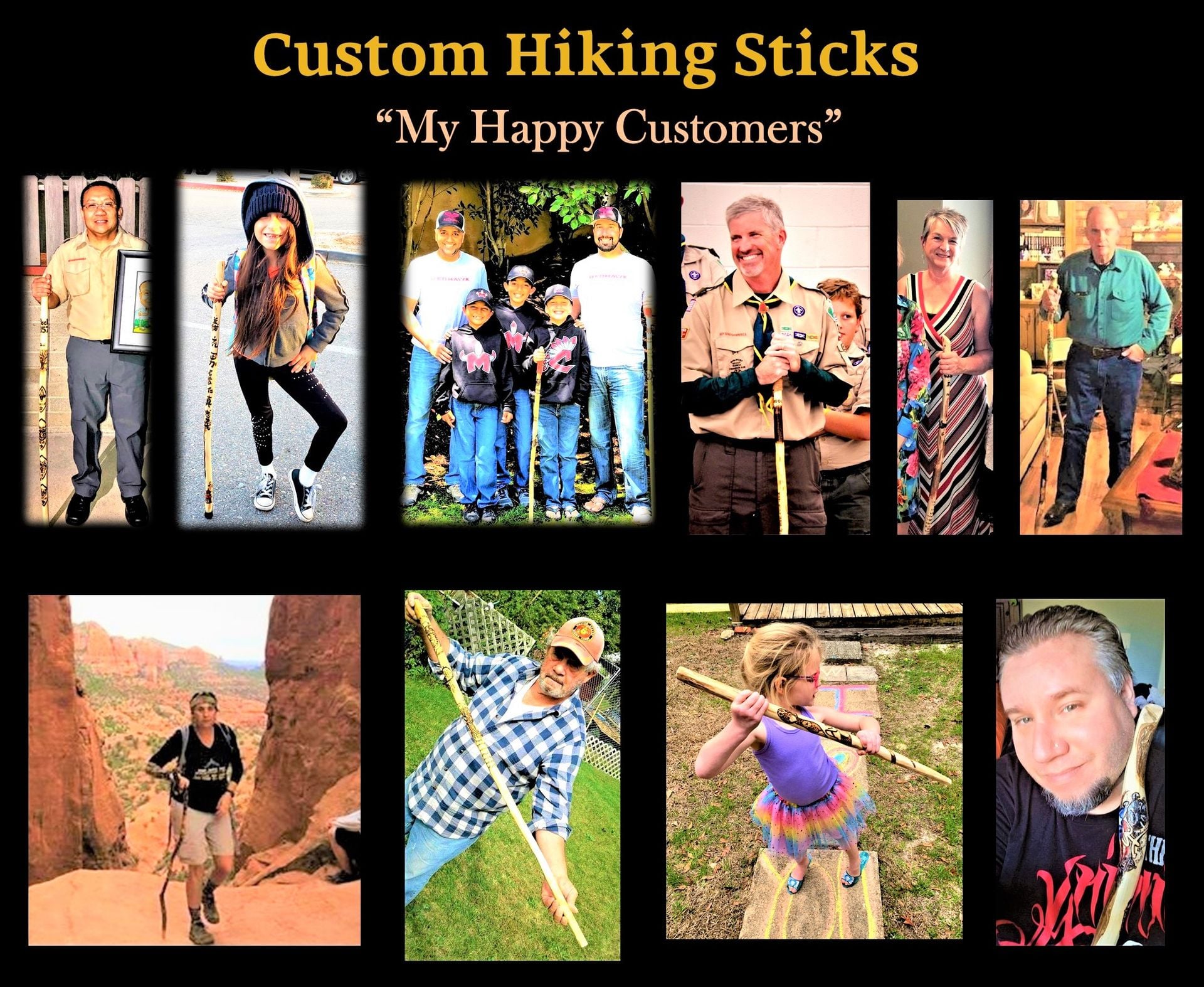Hiking Stick, Personalized, Retirement Gift, Hiker Gift