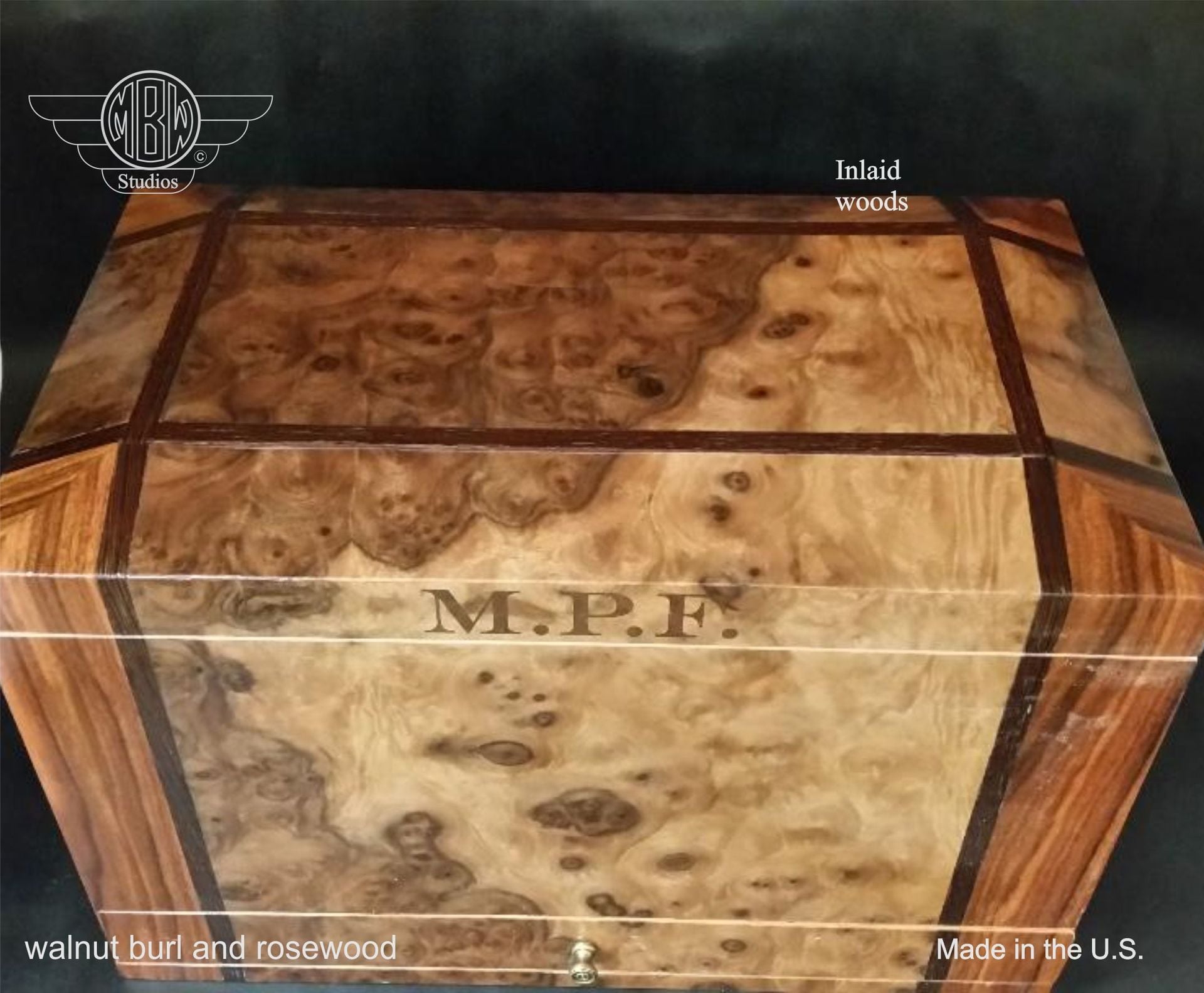 Humidor Handcrafted In The U.S.  Hd75-1 2 