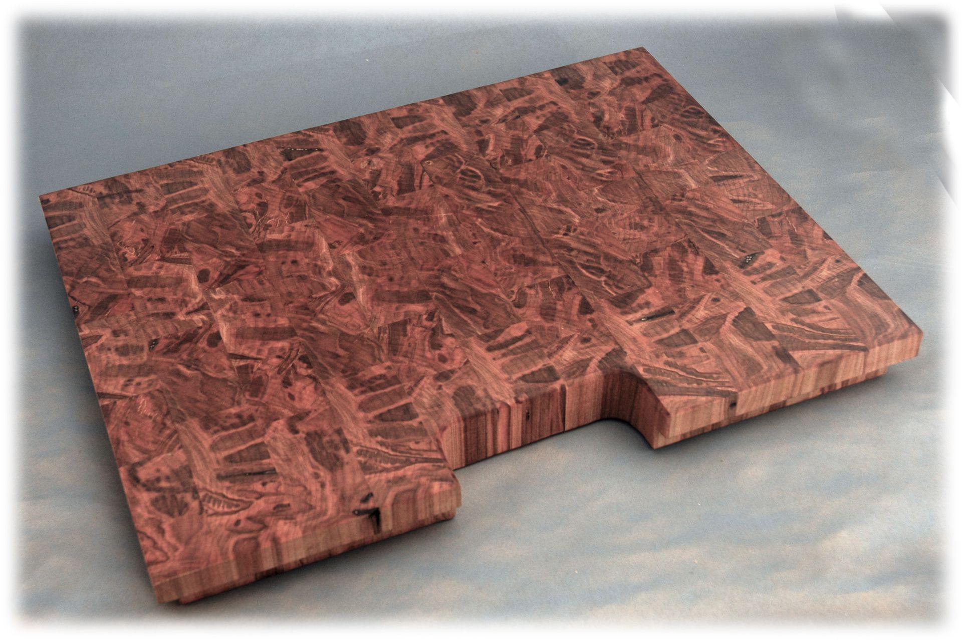 End-Grain Ambrosia Maple Cutting Board (Butcher Style) 3
