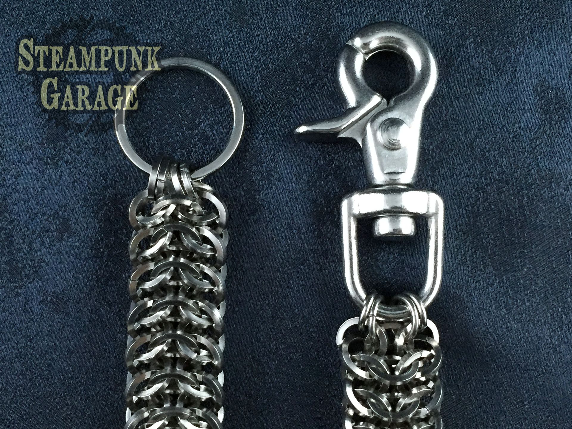Wallet Chain - Extreme Heavy Duty - Square Wire Stainless Steel 8