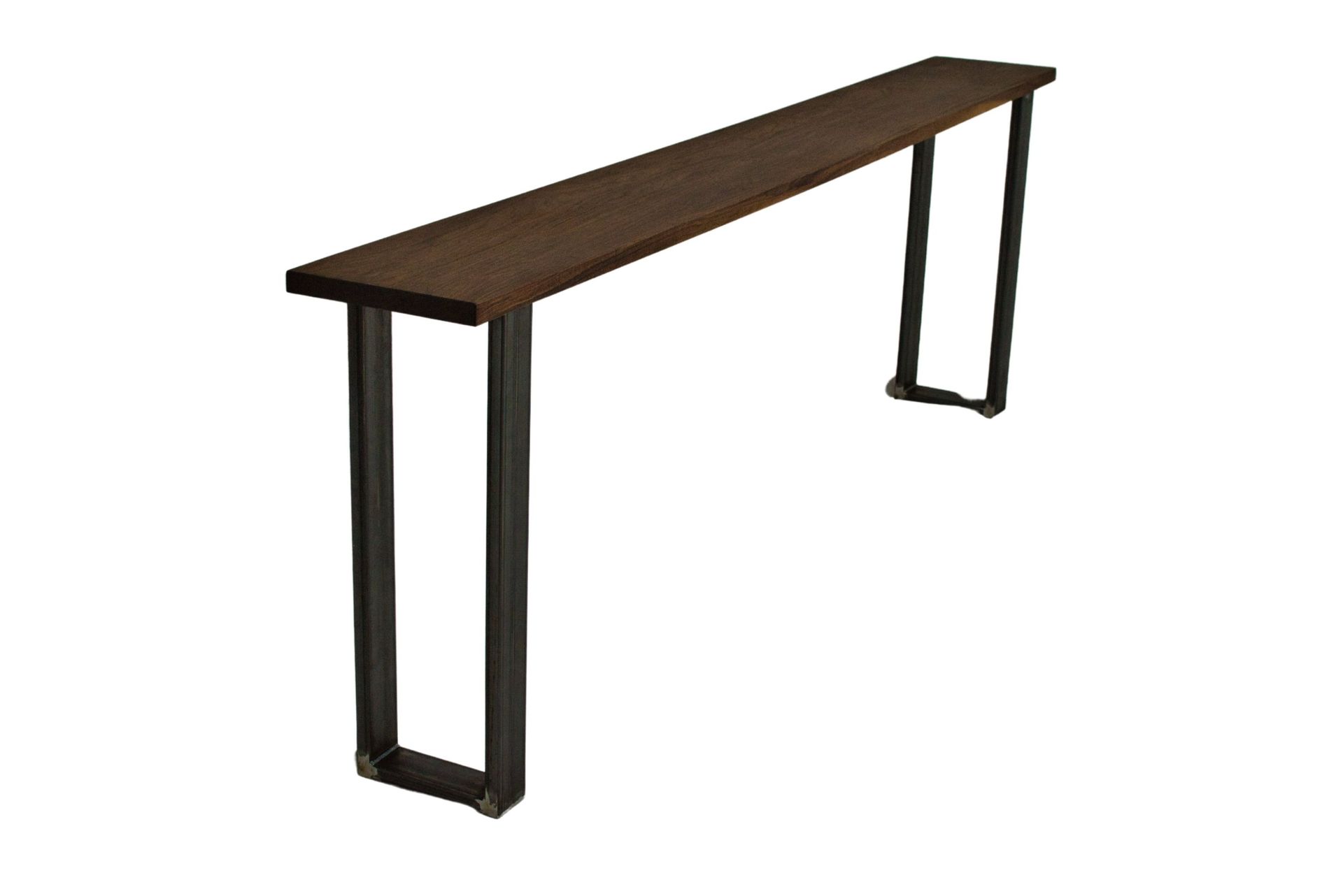 Narrow Desk, Modern Small Desk, Desk With Metal Legs, Skinny Desk, Thin Desk, Hallway Desk 1