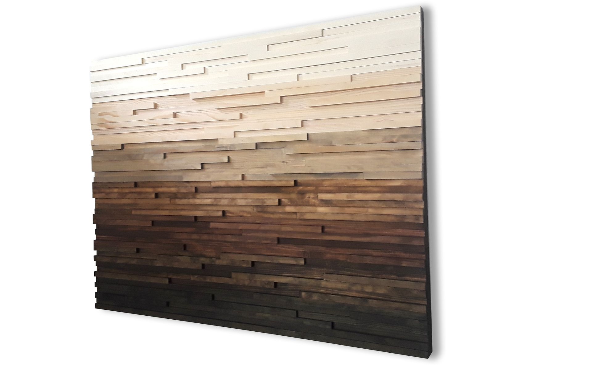 Rustic Wood Wall Art, Gradient Ombre Art, Abstract Wall Art, Wall Art Wood 2