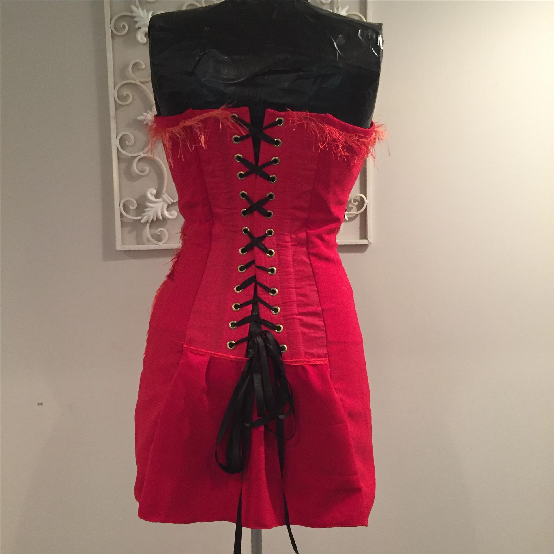 Witch, Devil, Red Fairy, Masquerade, Halloween Costume 2 