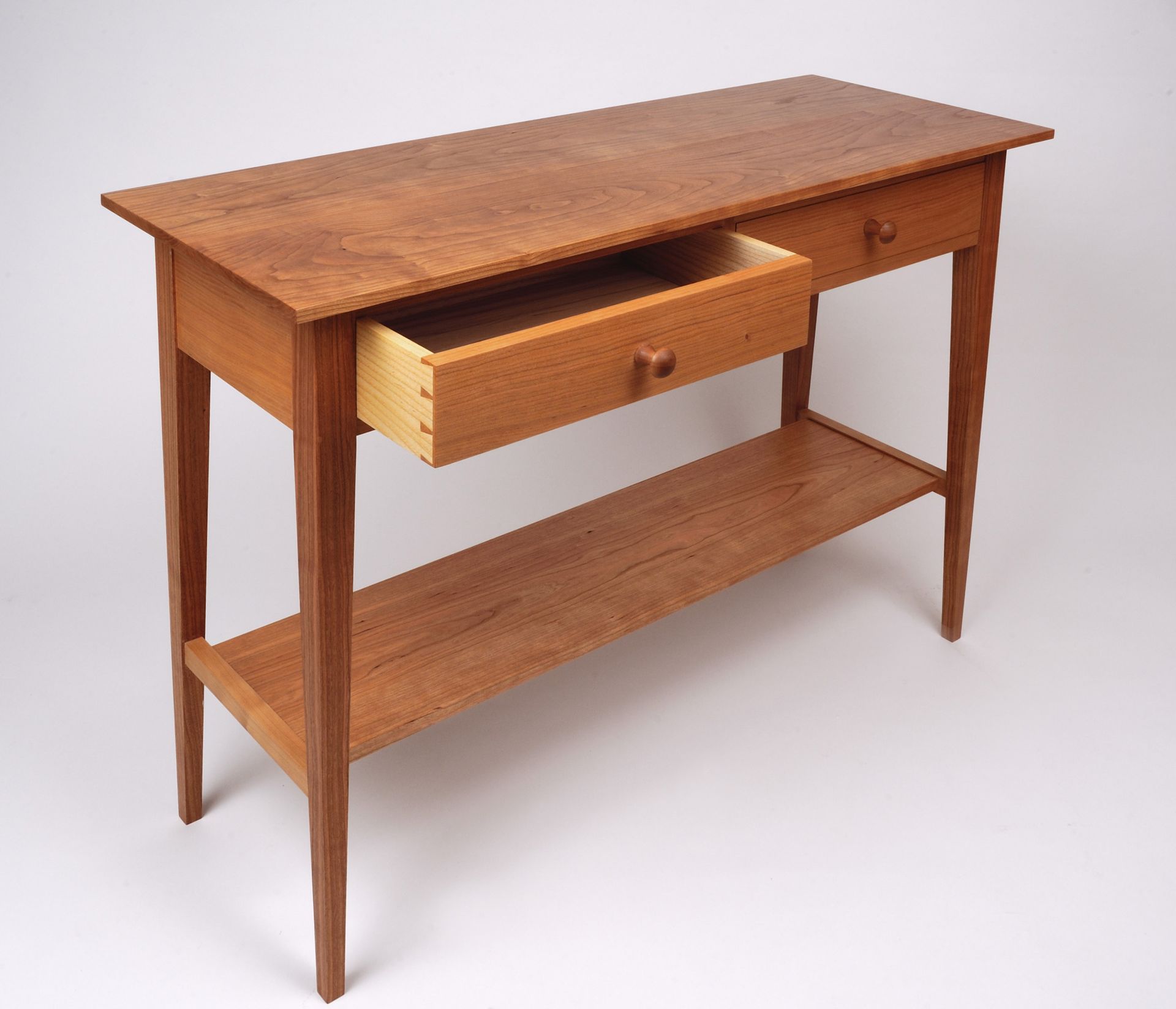 Sofa Table With Shelf And Drawers 3