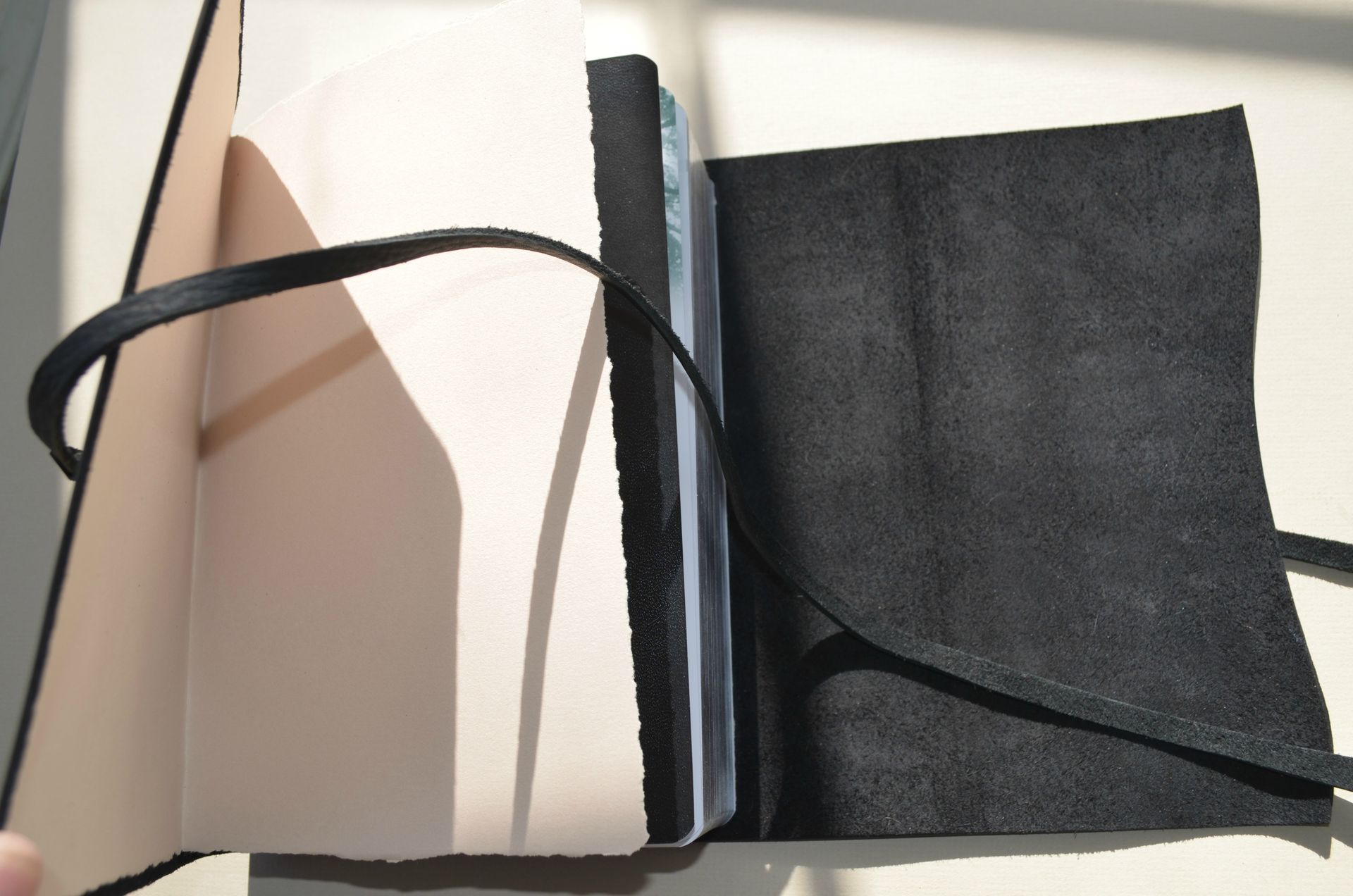 Personalized Study Journal Bible Black Leather Kjv, Nlt, Niv (Or Any Version) (691) 6