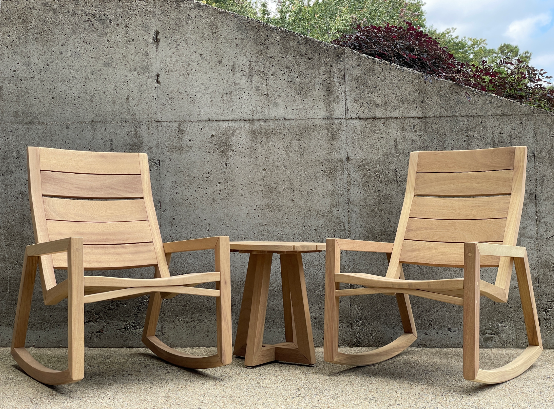 Contemporary Outdoor Rocking Chair 5