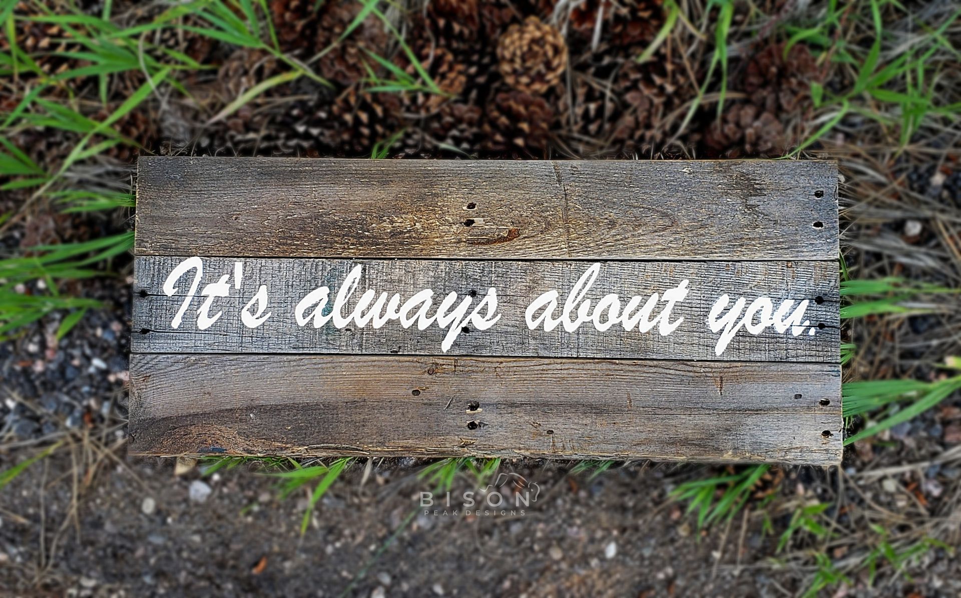 Reclaimed Barn Wood Sign. Made To Order 2 
