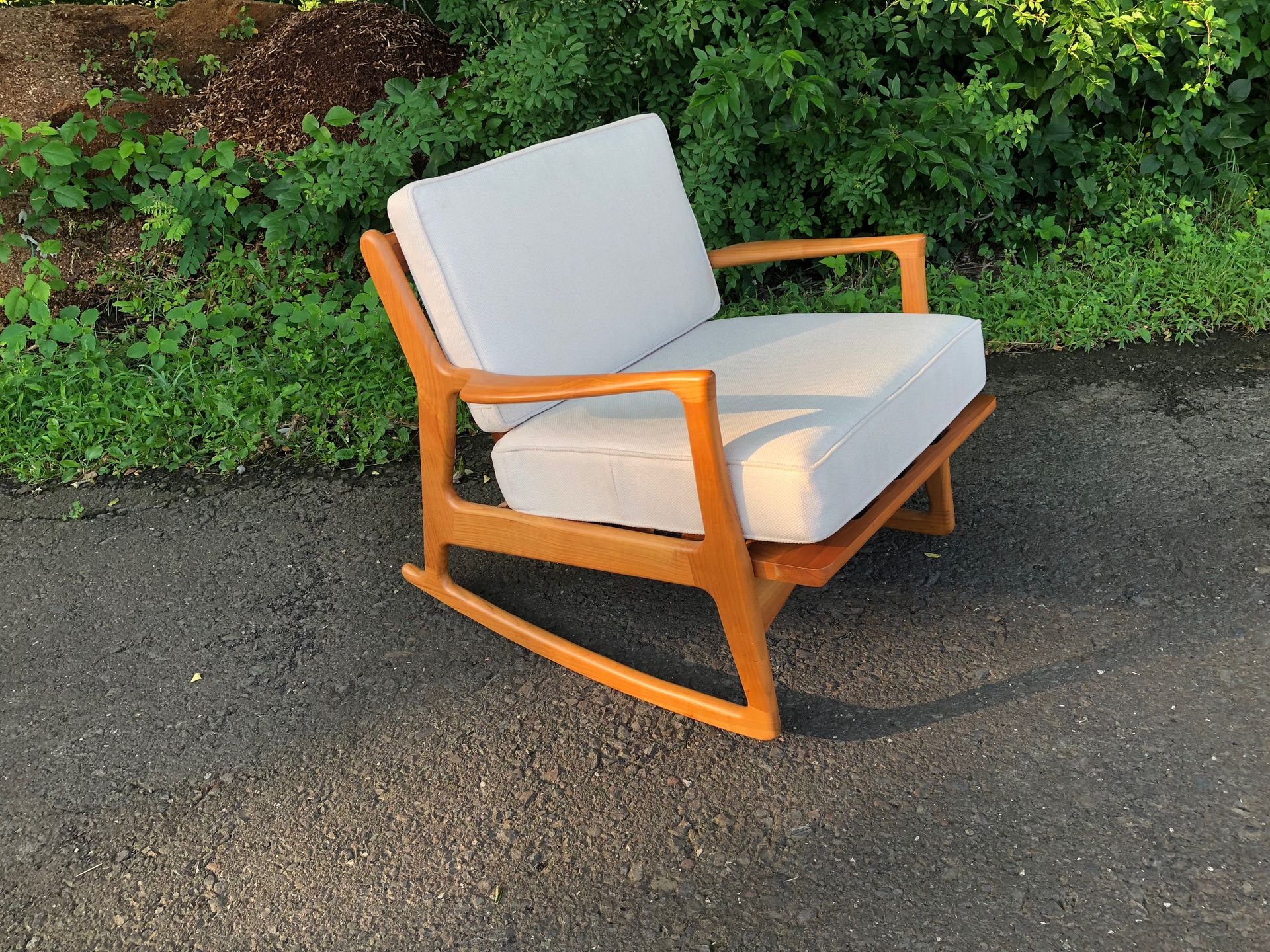 Reproduction Selig Mid Century Modern Rocking Chair/Lounge Chair