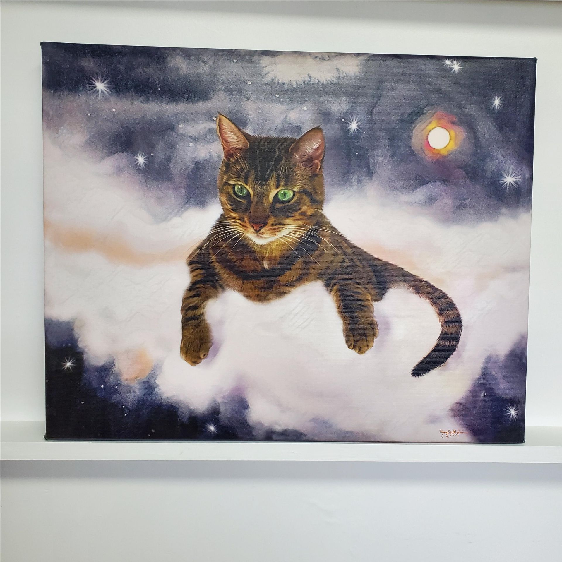 Realistic Custom Pet, Dog, Cat Portrait Painting On Canvas Or Archival Paper 8 