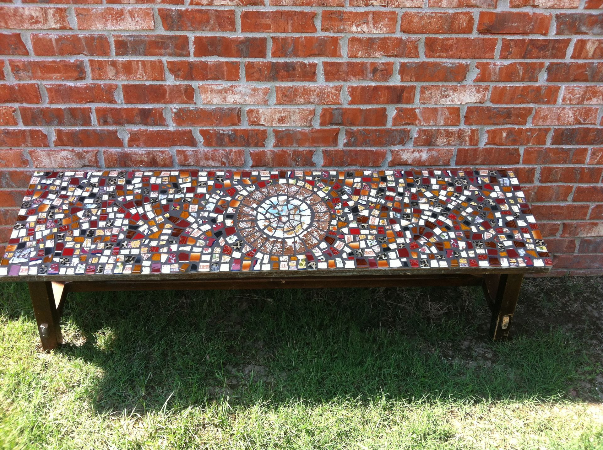 Broken China Mosaic Coffee Table 5