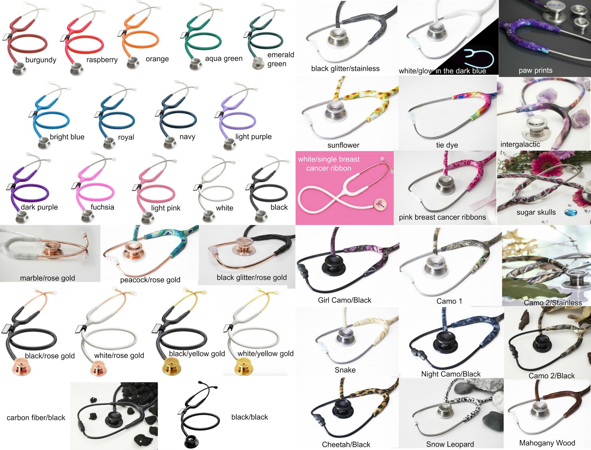 Crystallized Mdf Md One Stethoscope Medical Nursing Doctor Bling Genuine European Crystals Bedazzled 3 