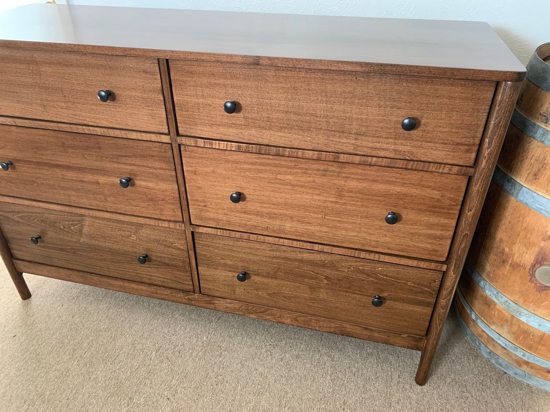 Custom Maple Dresser 4