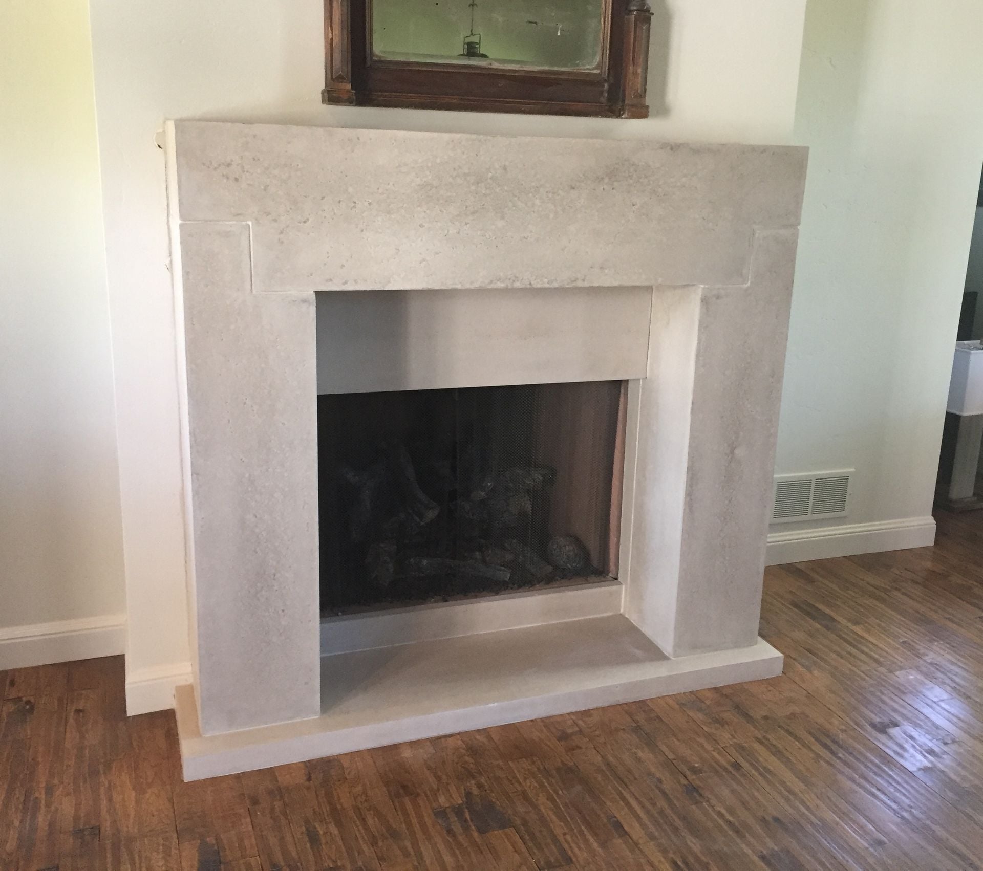 Concrete Fireplace Mantels 5 