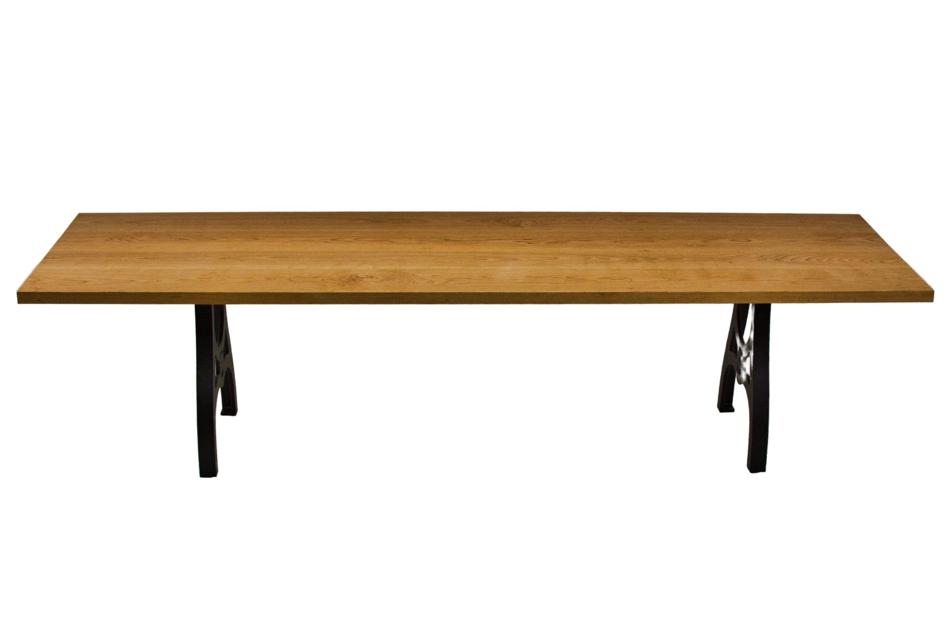 Cherry Farmhouse Dining Table, Rustic Wood Dining Table, Modern Dining Table 1