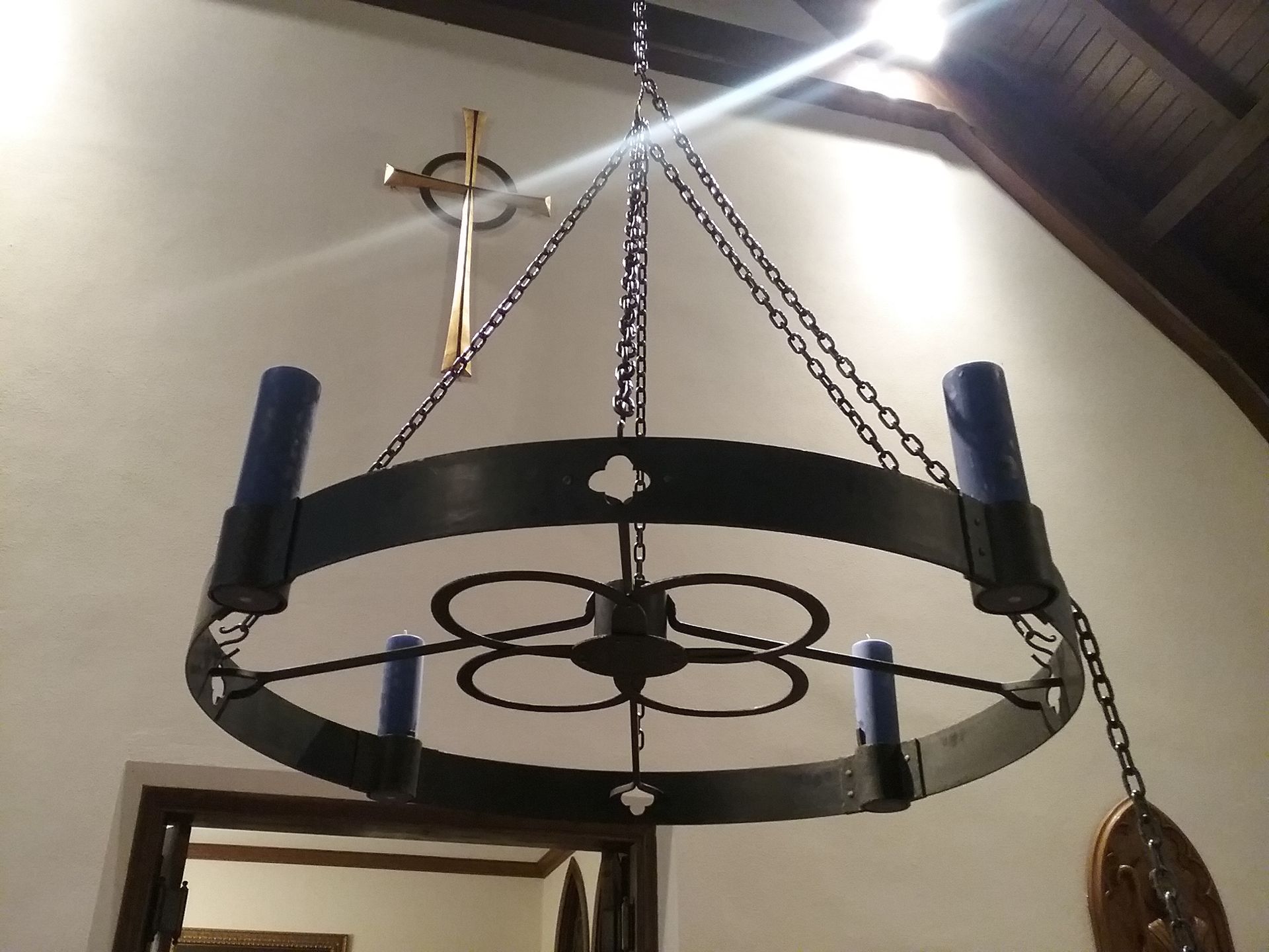 Hanging Advent Wreath