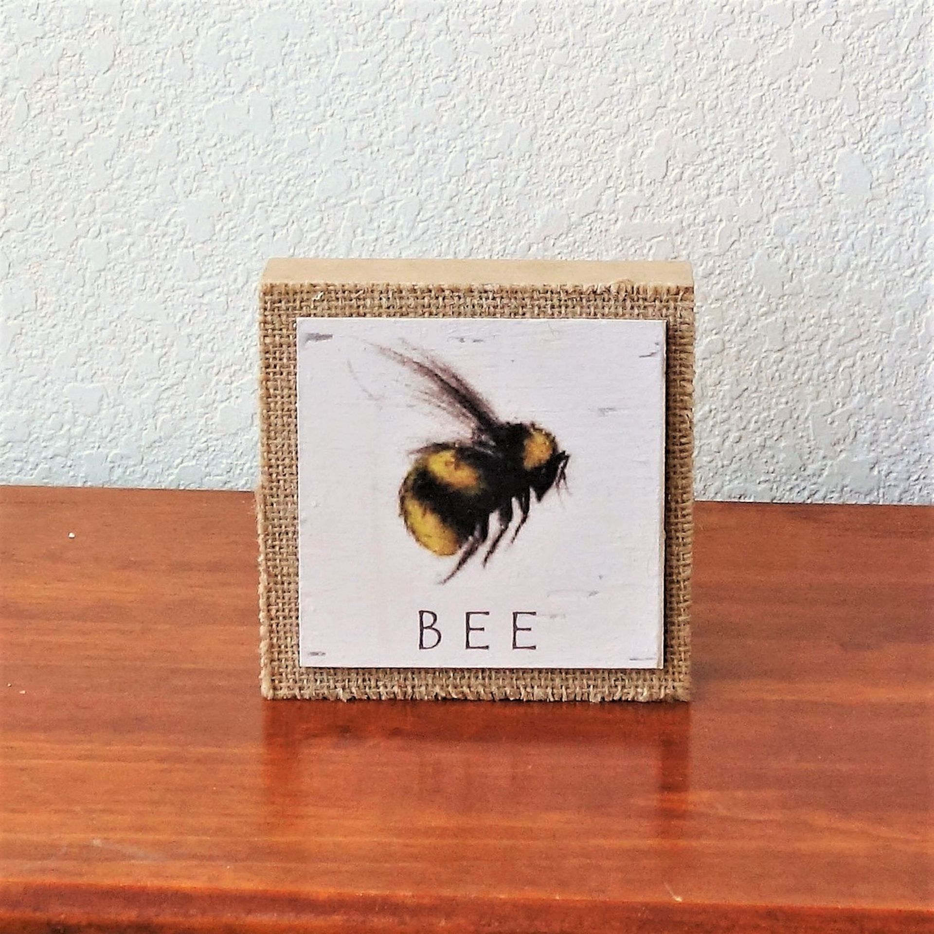 Wood Sign Honey Bee Decor Bee Lover Gift 4 